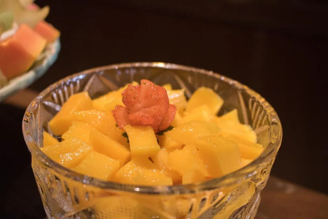 Buffet breakfast in Pousada Hospedaria da Villa