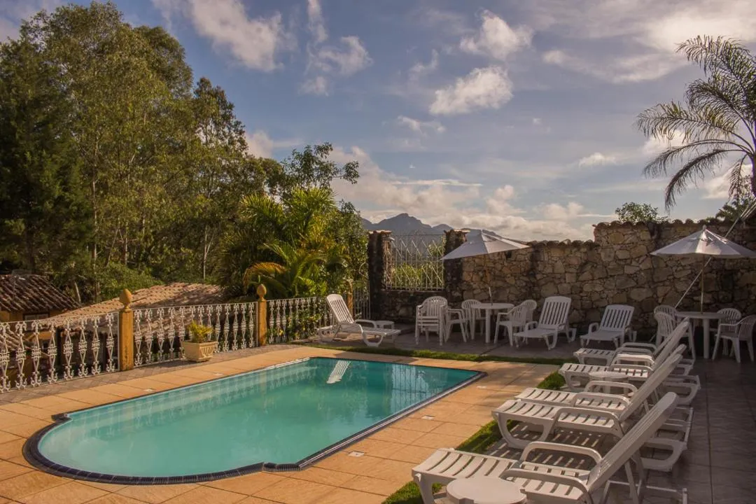 Swimming pool in Pousada Hospedaria da Villa