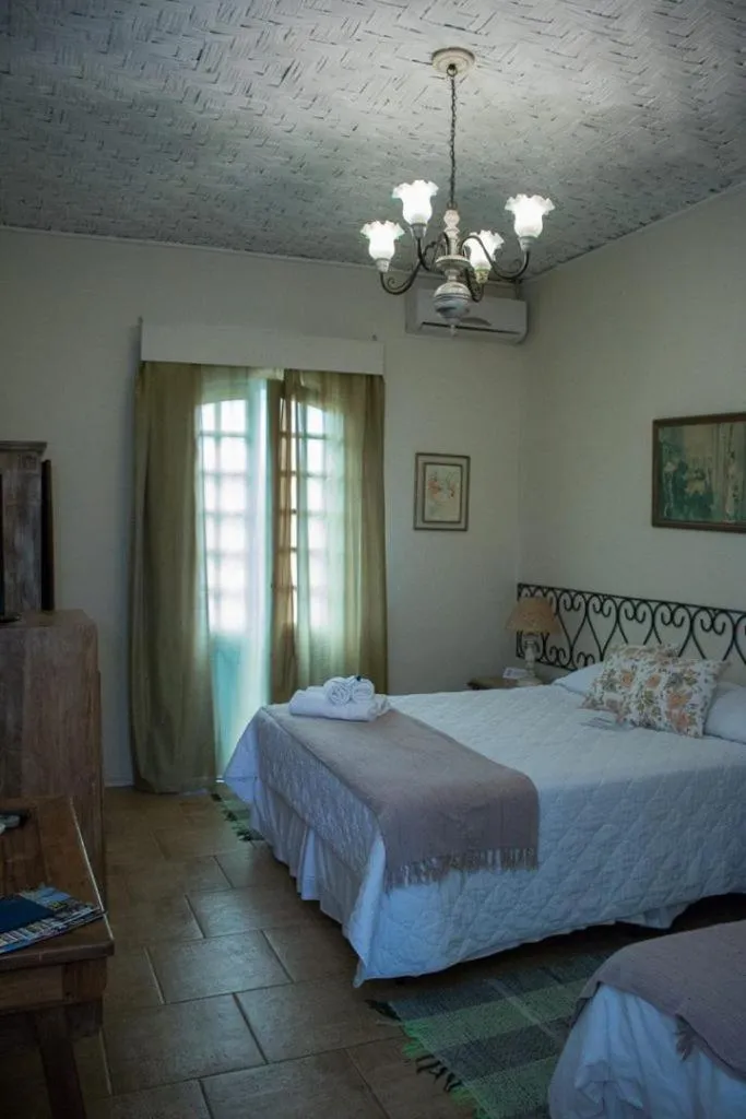 Bed in Pousada Hospedaria da Villa