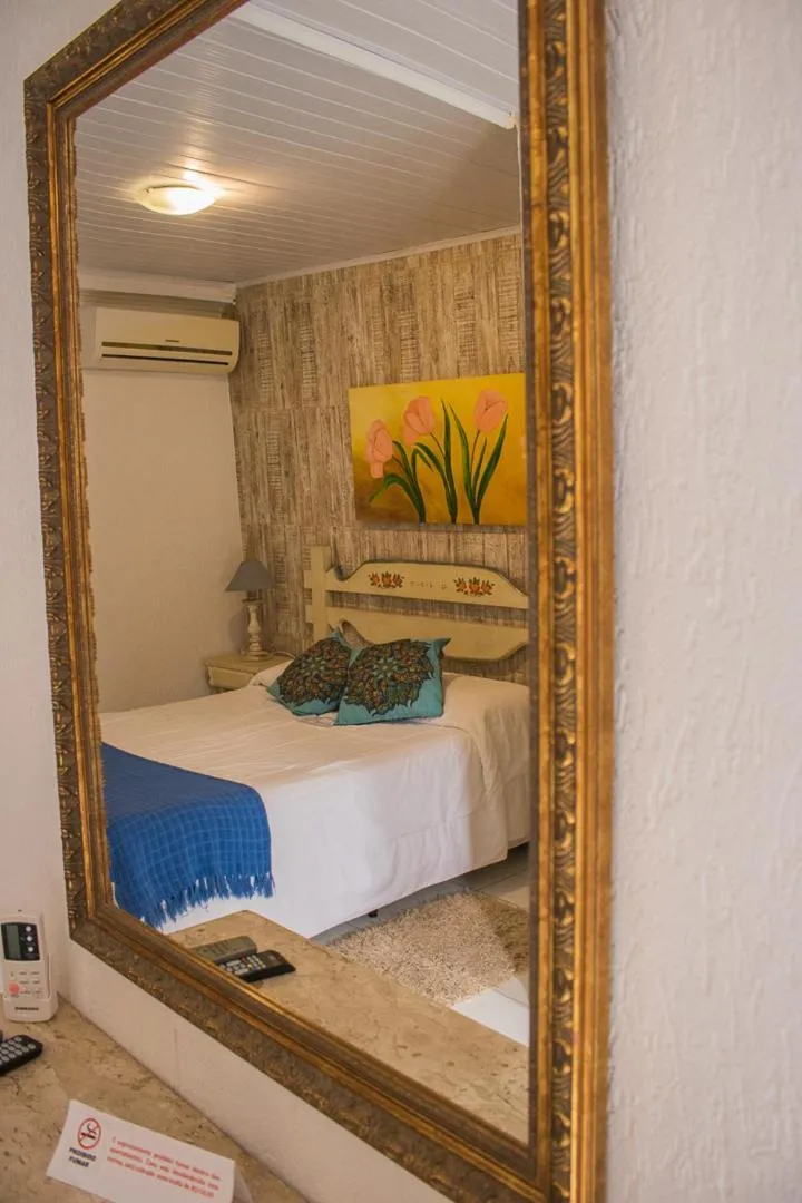 Bed in Pousada Hospedaria da Villa