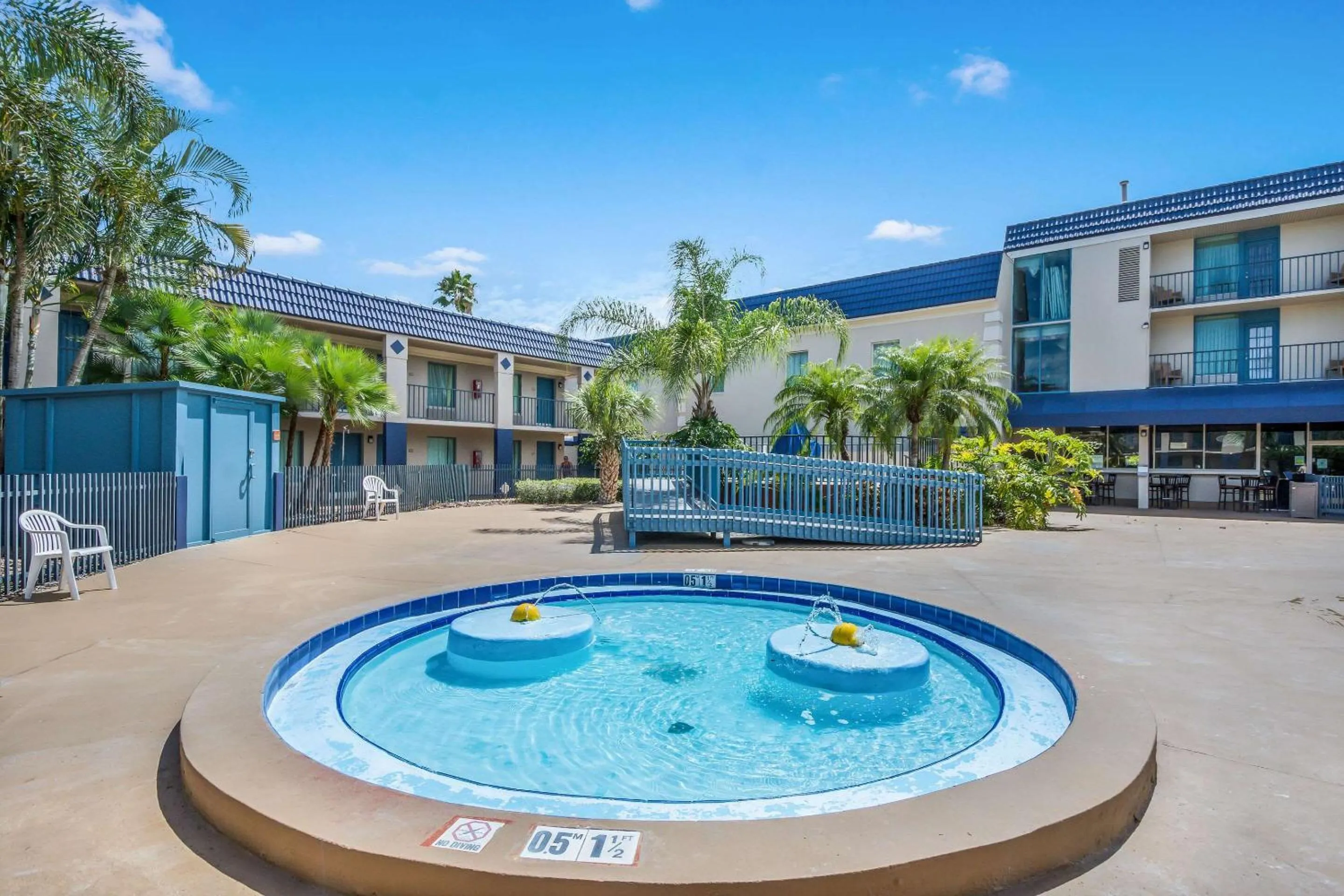 On site in Clarion Inn & Suites Central Clearwater Beach