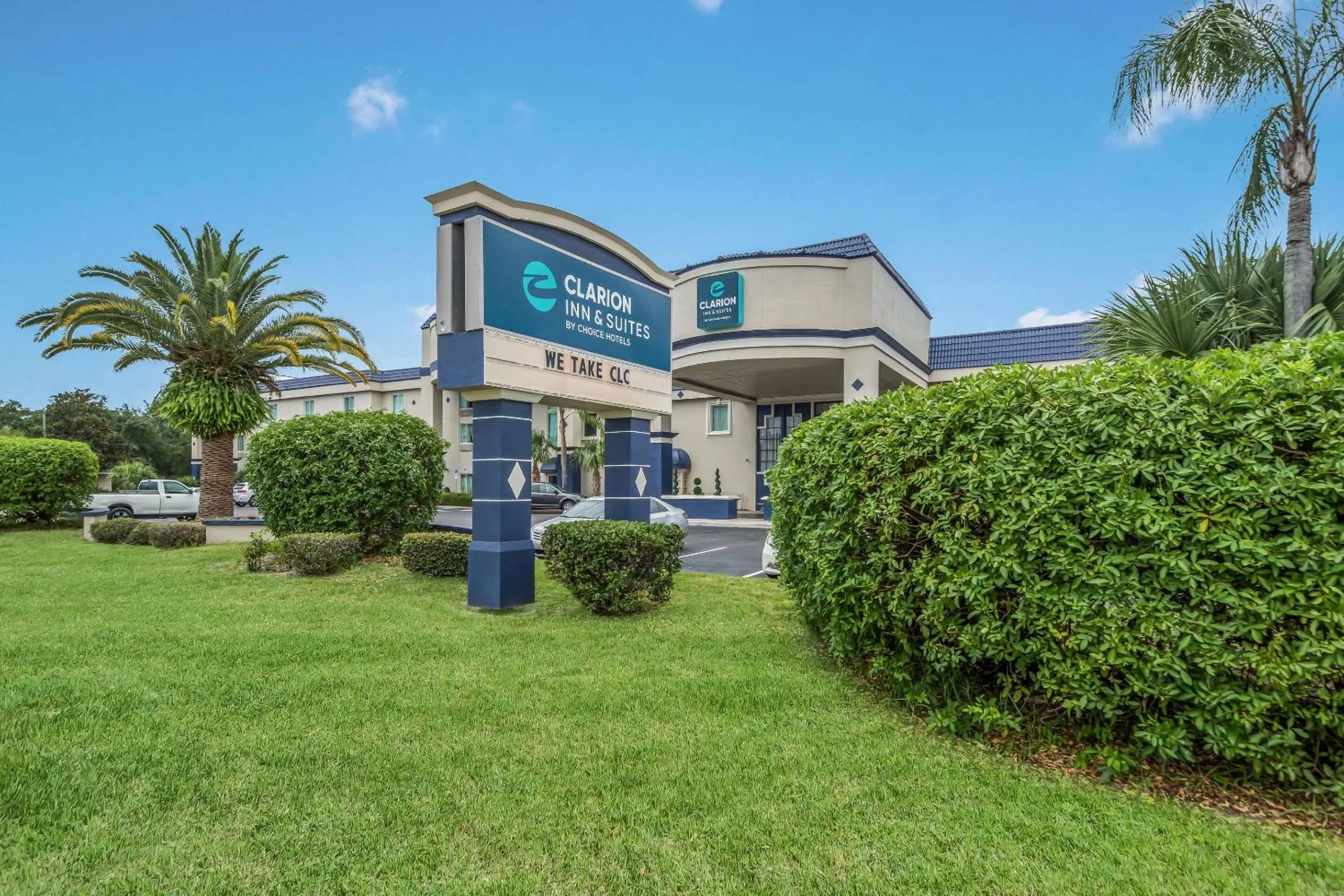 Property building in Clarion Inn & Suites Central Clearwater Beach
