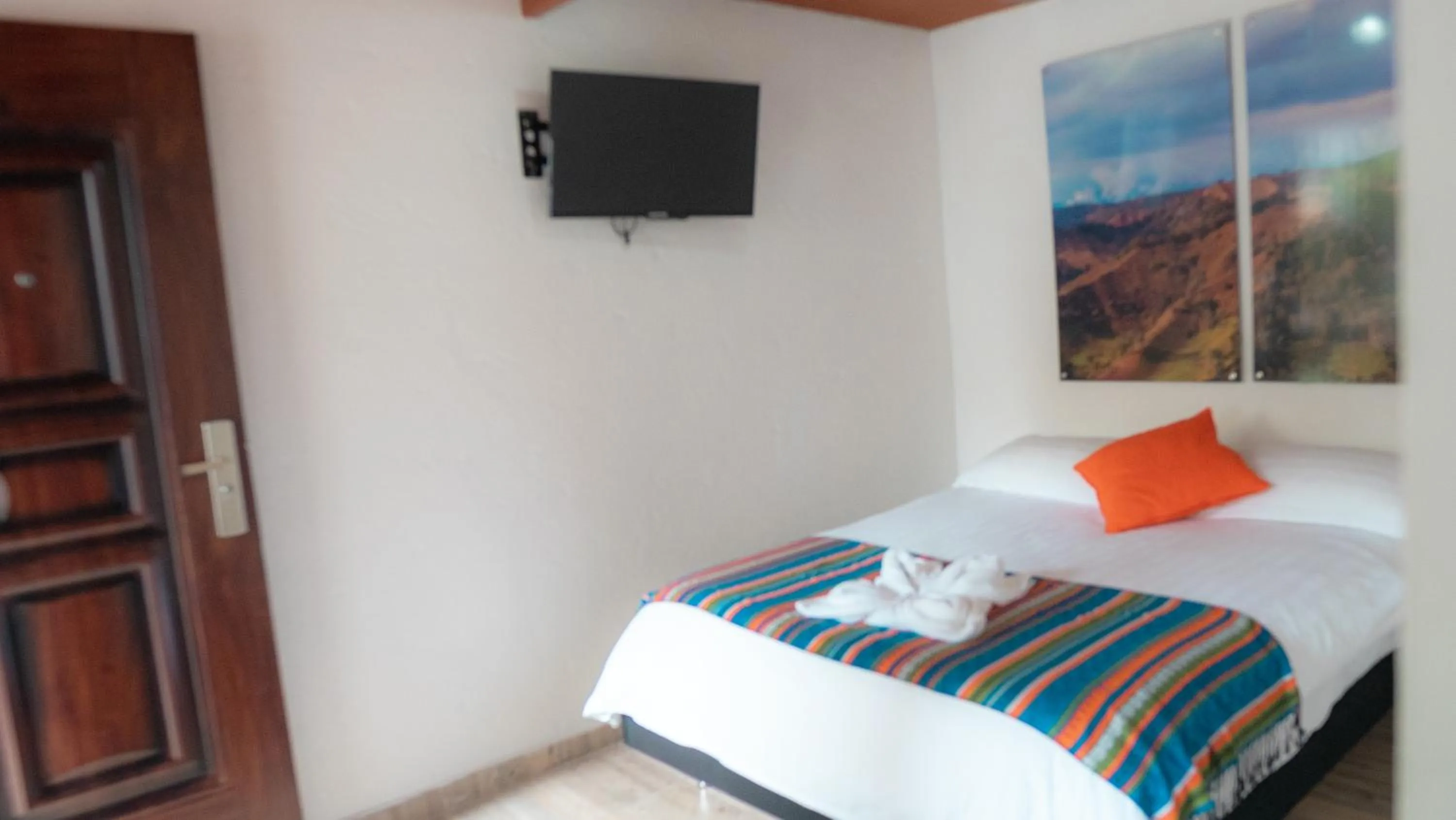 Bed in Hostal Ciudad de Segorbe