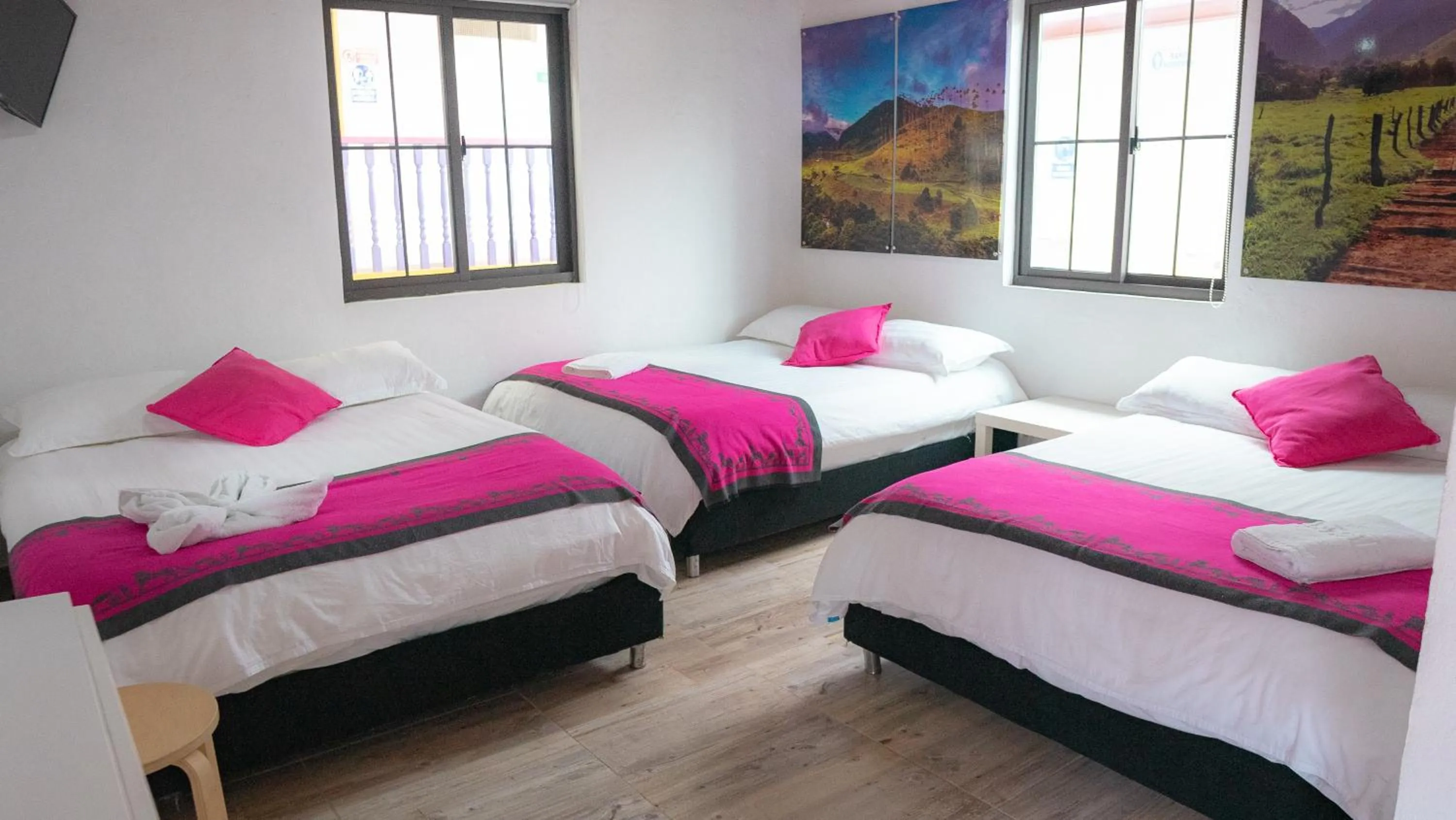 Bed in Hostal Ciudad de Segorbe