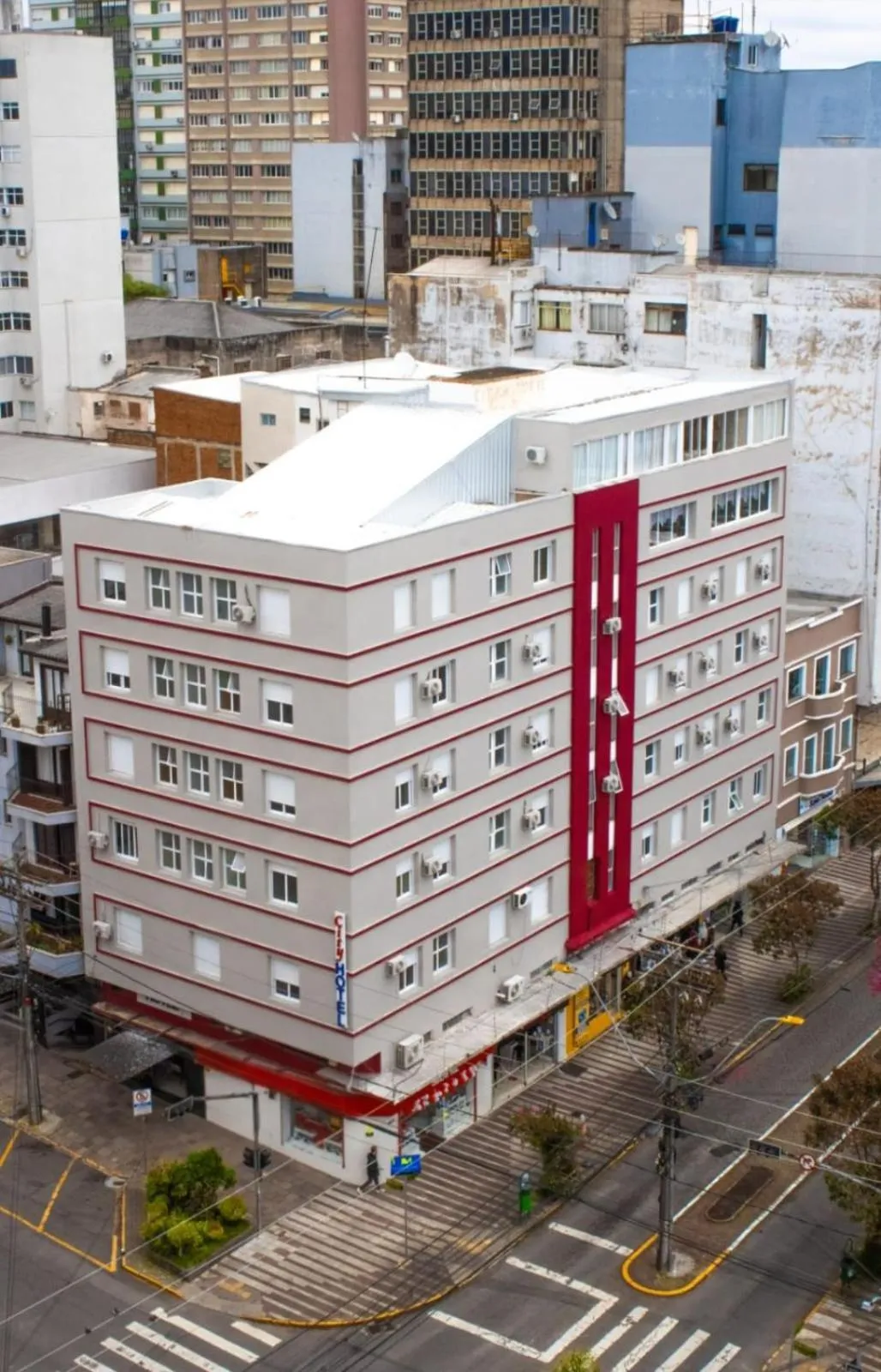 Property building in City Hotel