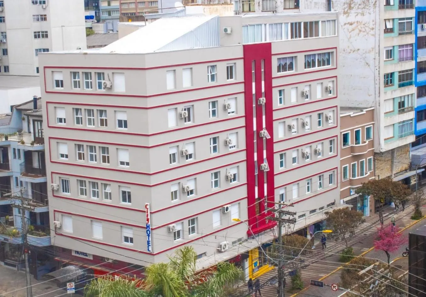 Property building in City Hotel