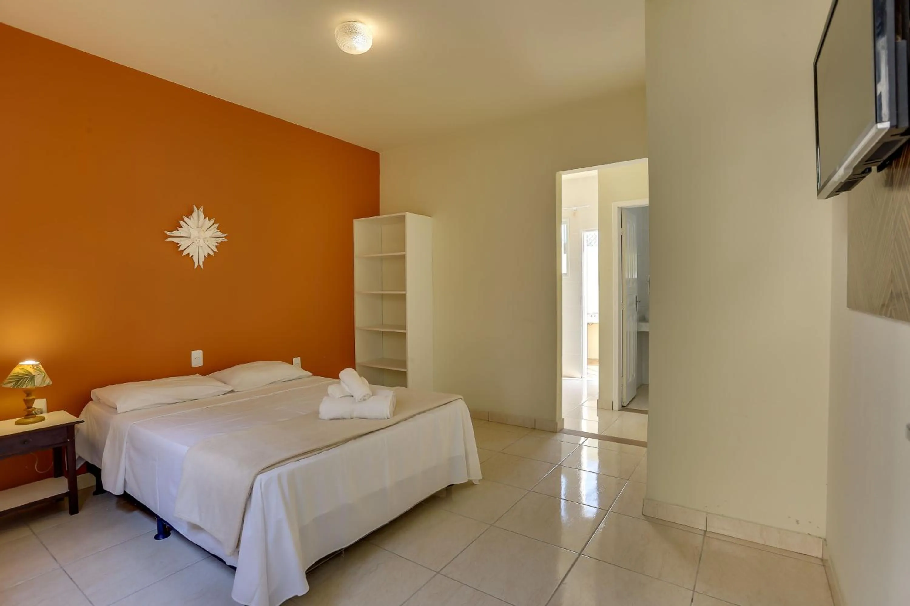 Bed in Pousada Carolina