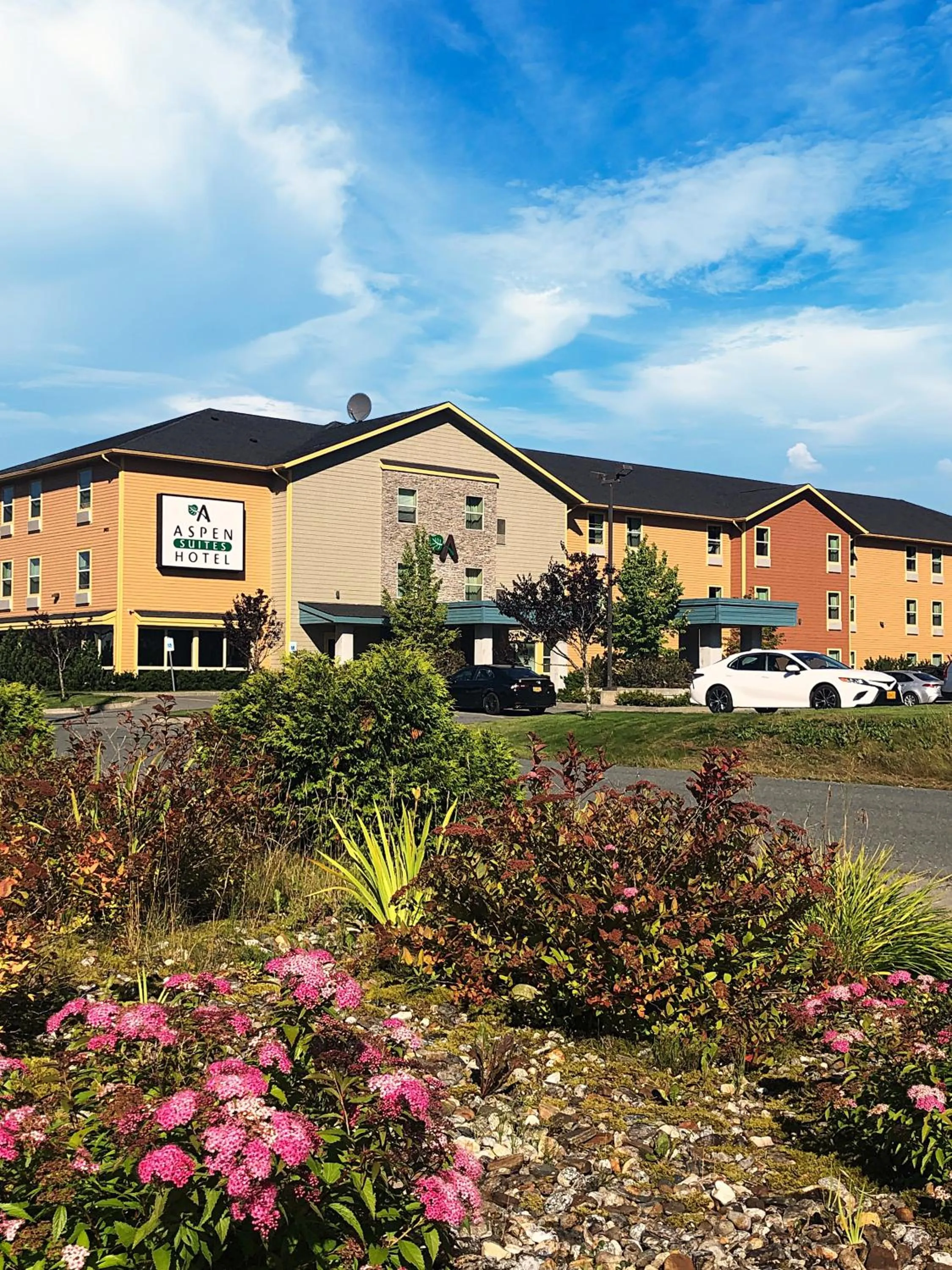 Property building in Aspen Suites Hotel Juneau