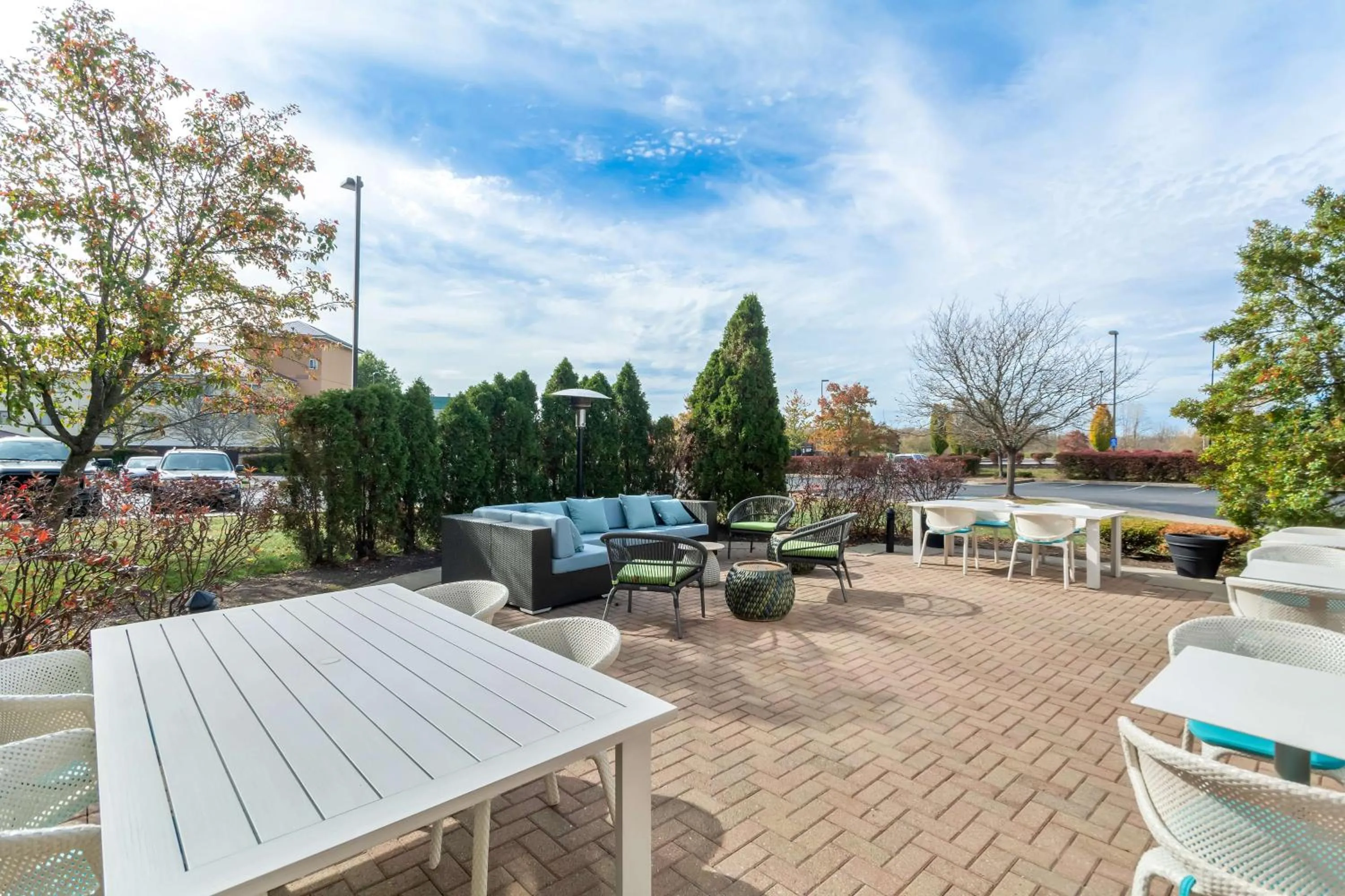 Patio in Hilton Garden Inn Lexington Georgetown