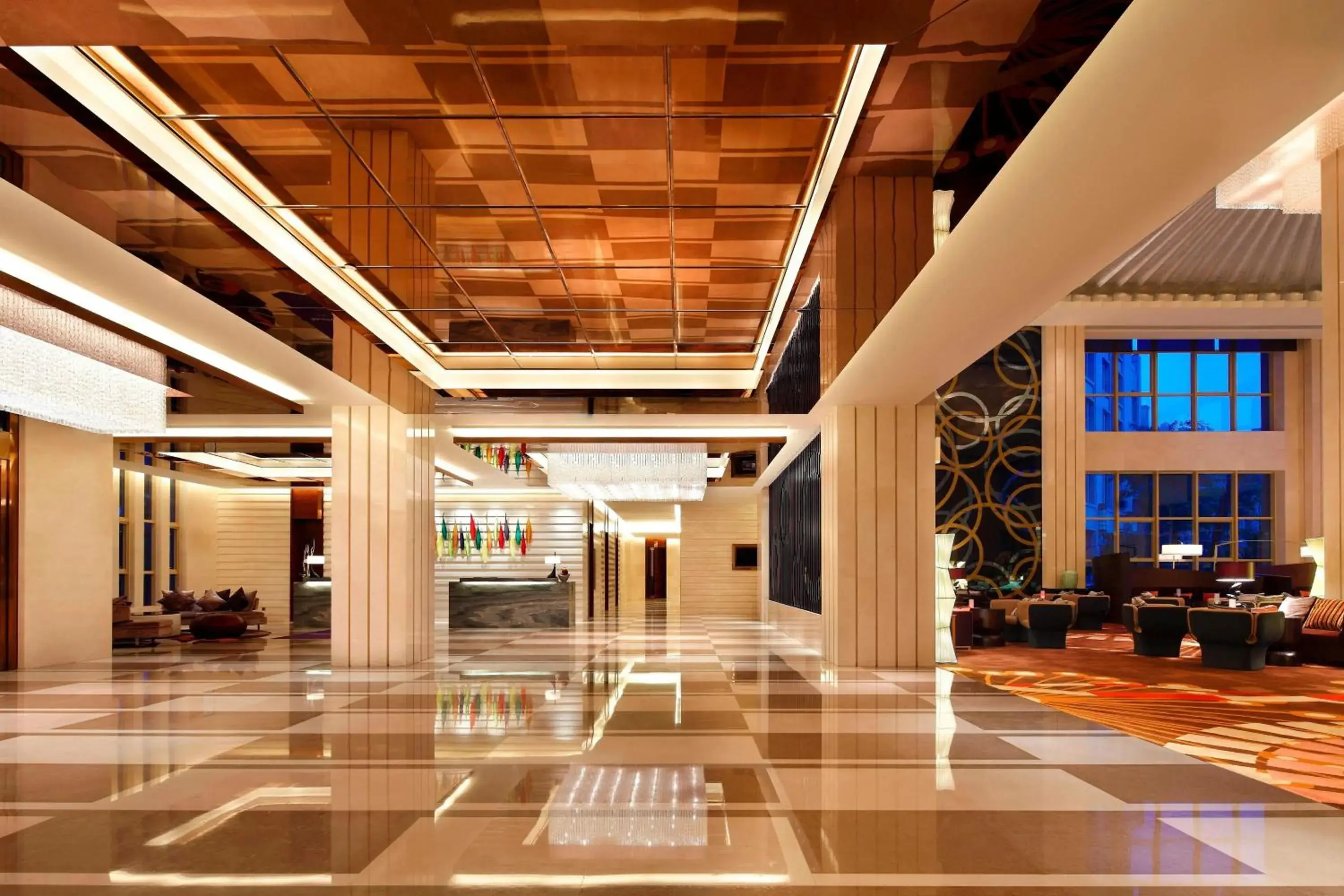 Lobby or reception in Four Points by Sheraton Luohe Lobby or reception in Four Points by Sheraton Luohe