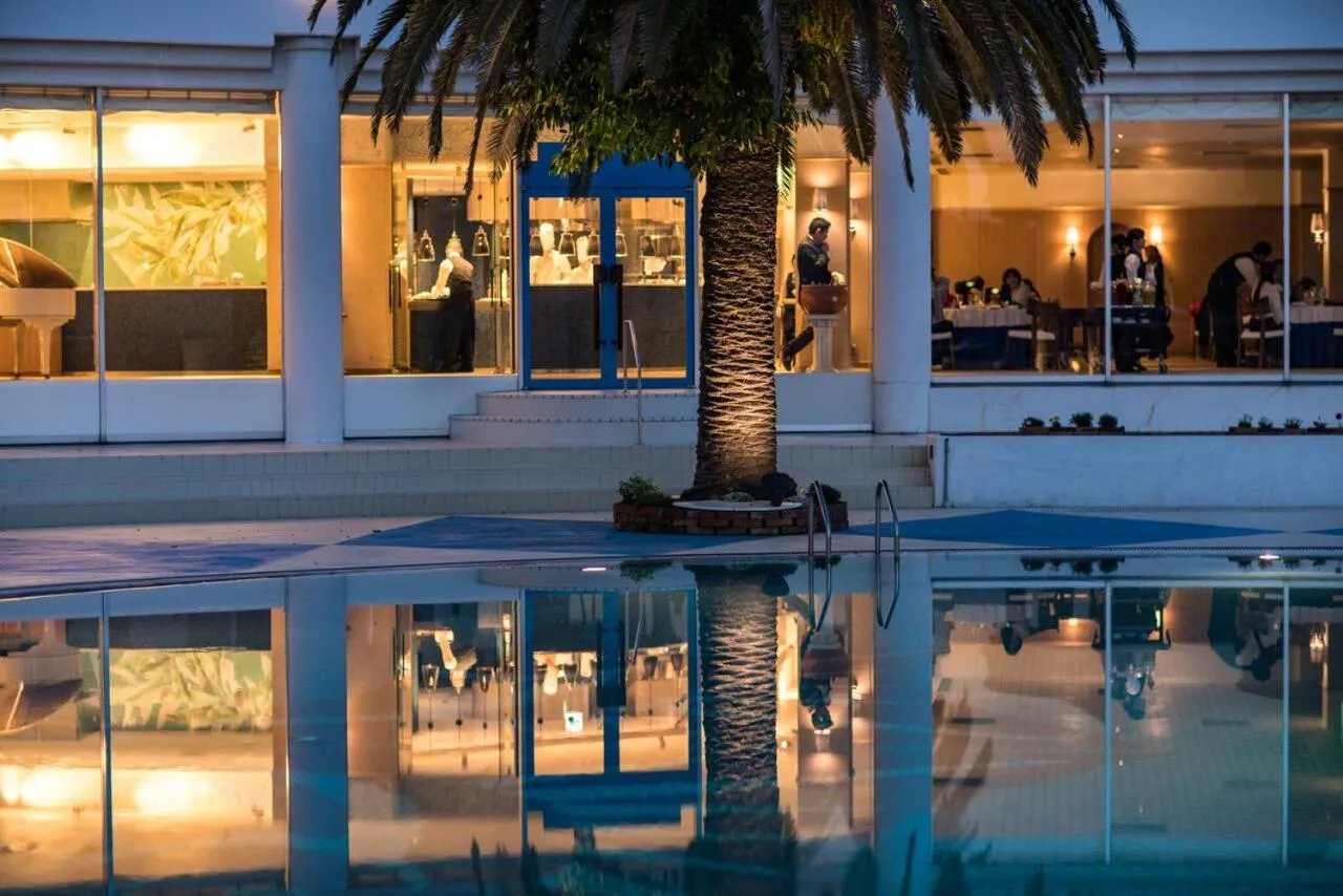 Facade/entrance in Hotel Limani