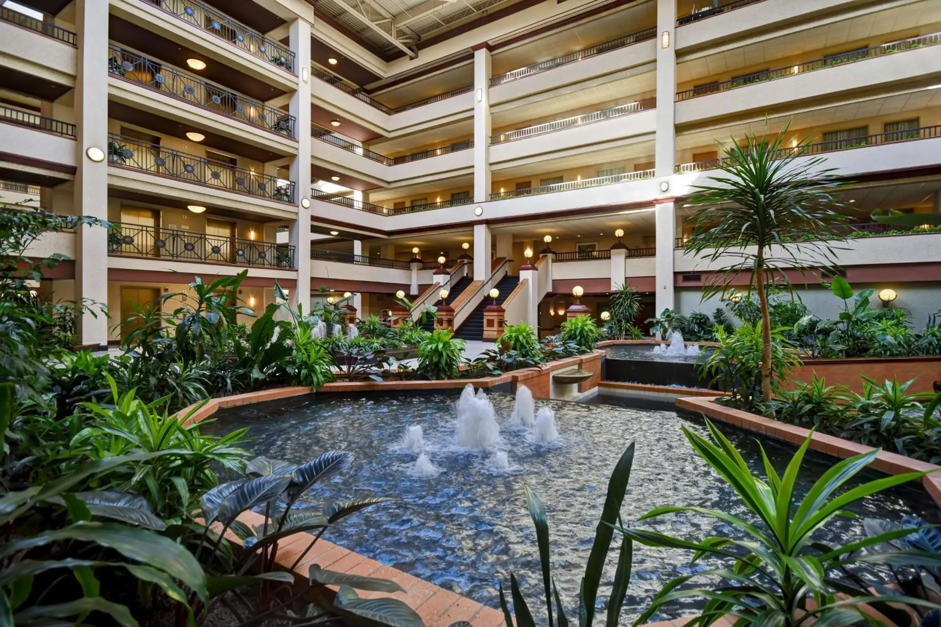 Lobby or reception in Embassy Suites Lexington Lobby or reception in Embassy Suites Lexington