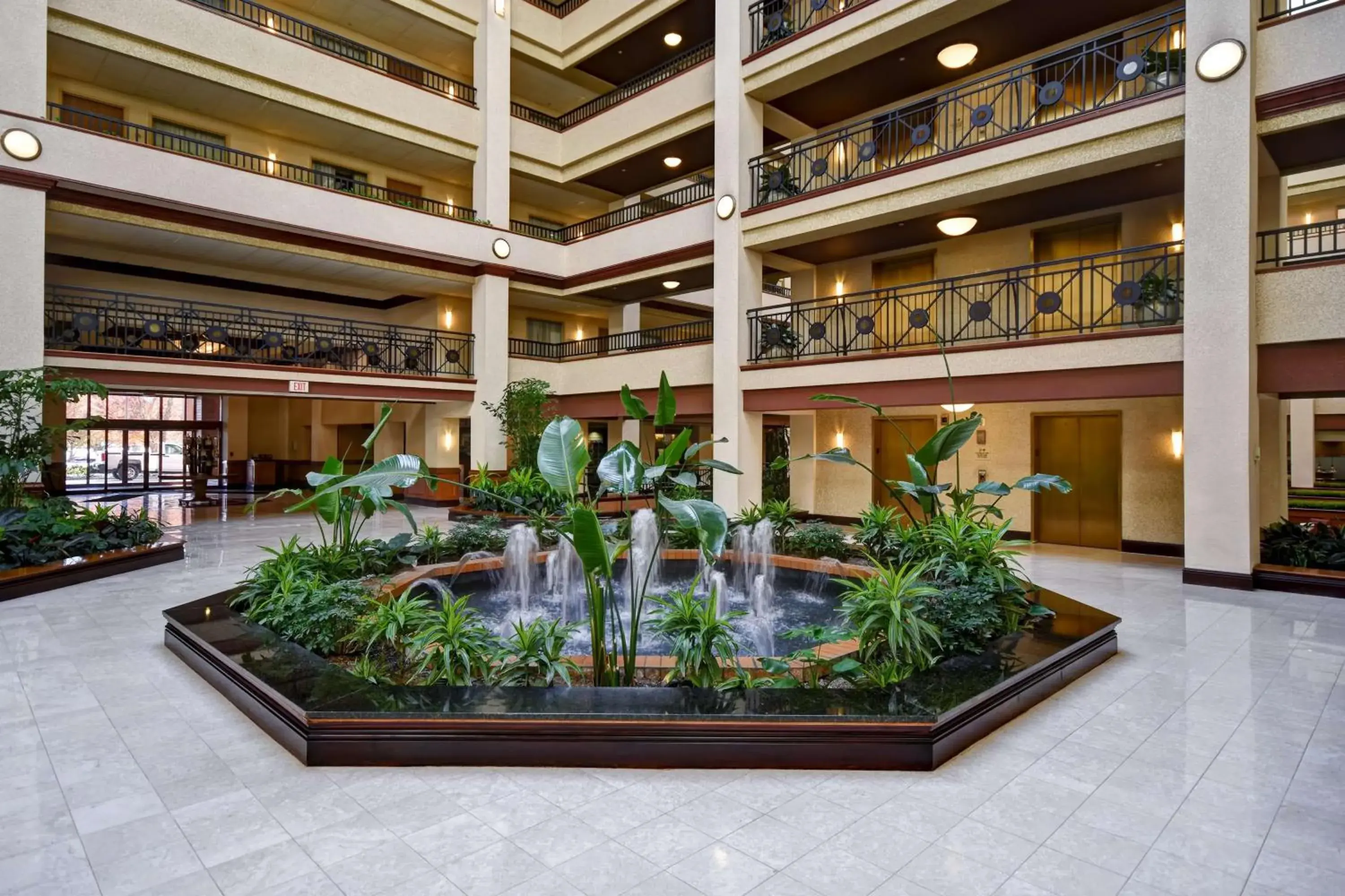 Lobby or reception in Embassy Suites Lexington Lobby or reception in Embassy Suites Lexington