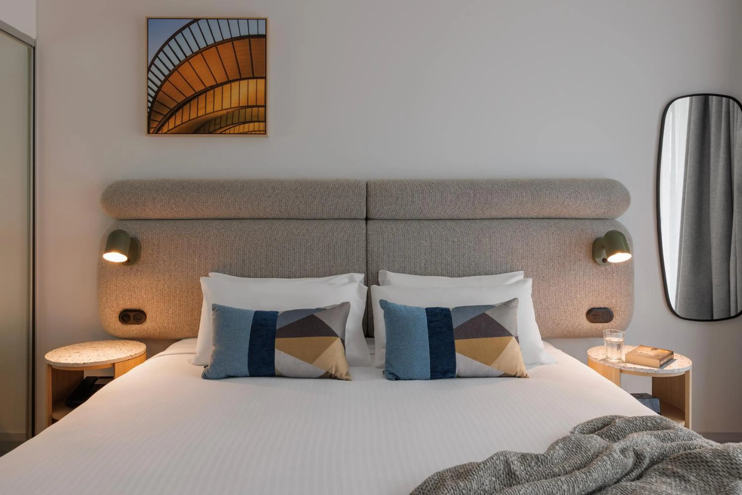 Bedroom, Bed in Quest at Sydney Olympic Park