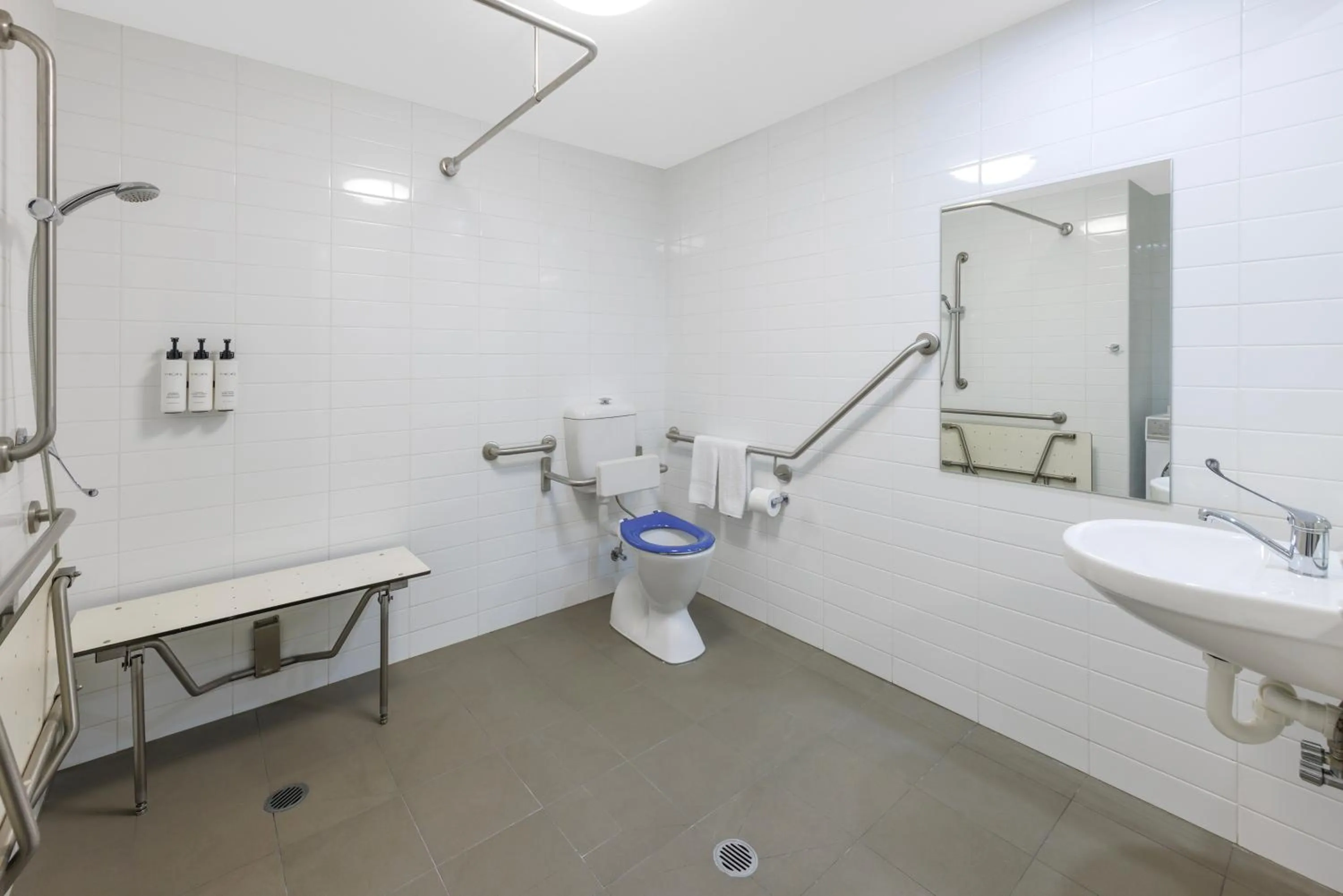 Facility for disabled guests in Quest at Sydney Olympic Park