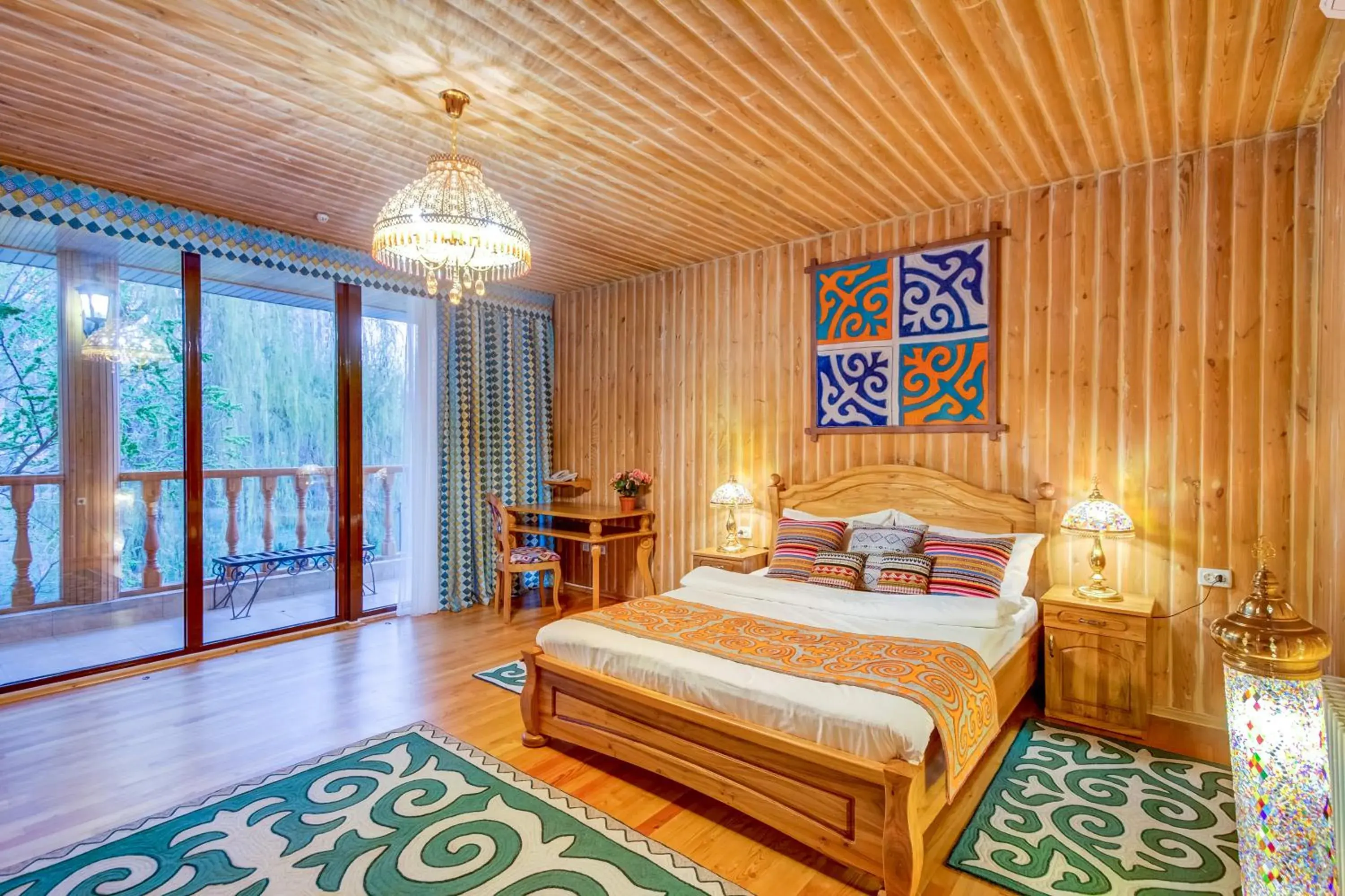 Bed in Navat Hotel Bed in Navat Hotel