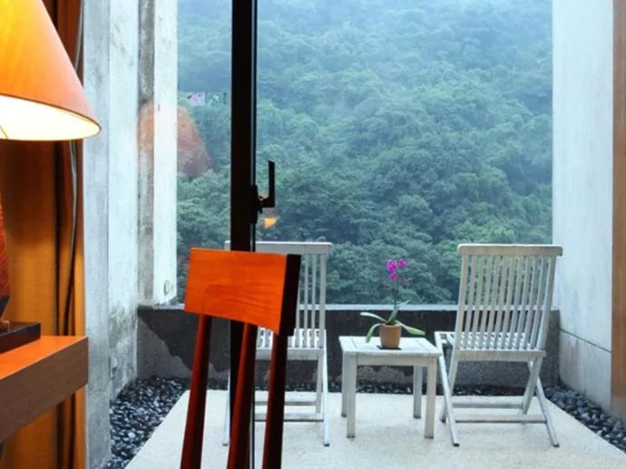 Balcony/Terrace in Volando Urai Spring Spa & Resort