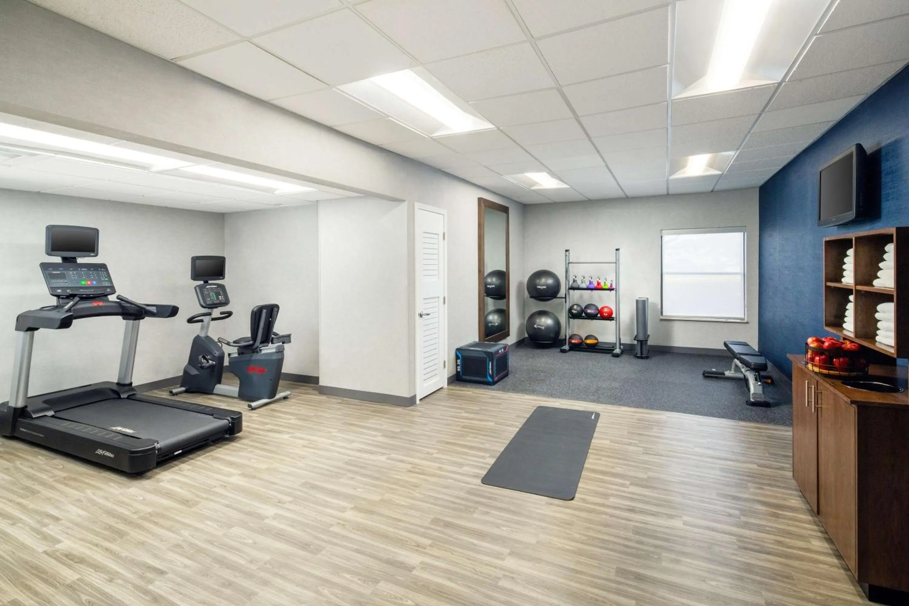 Fitness centre/facilities in Hampton Inn Lexington South