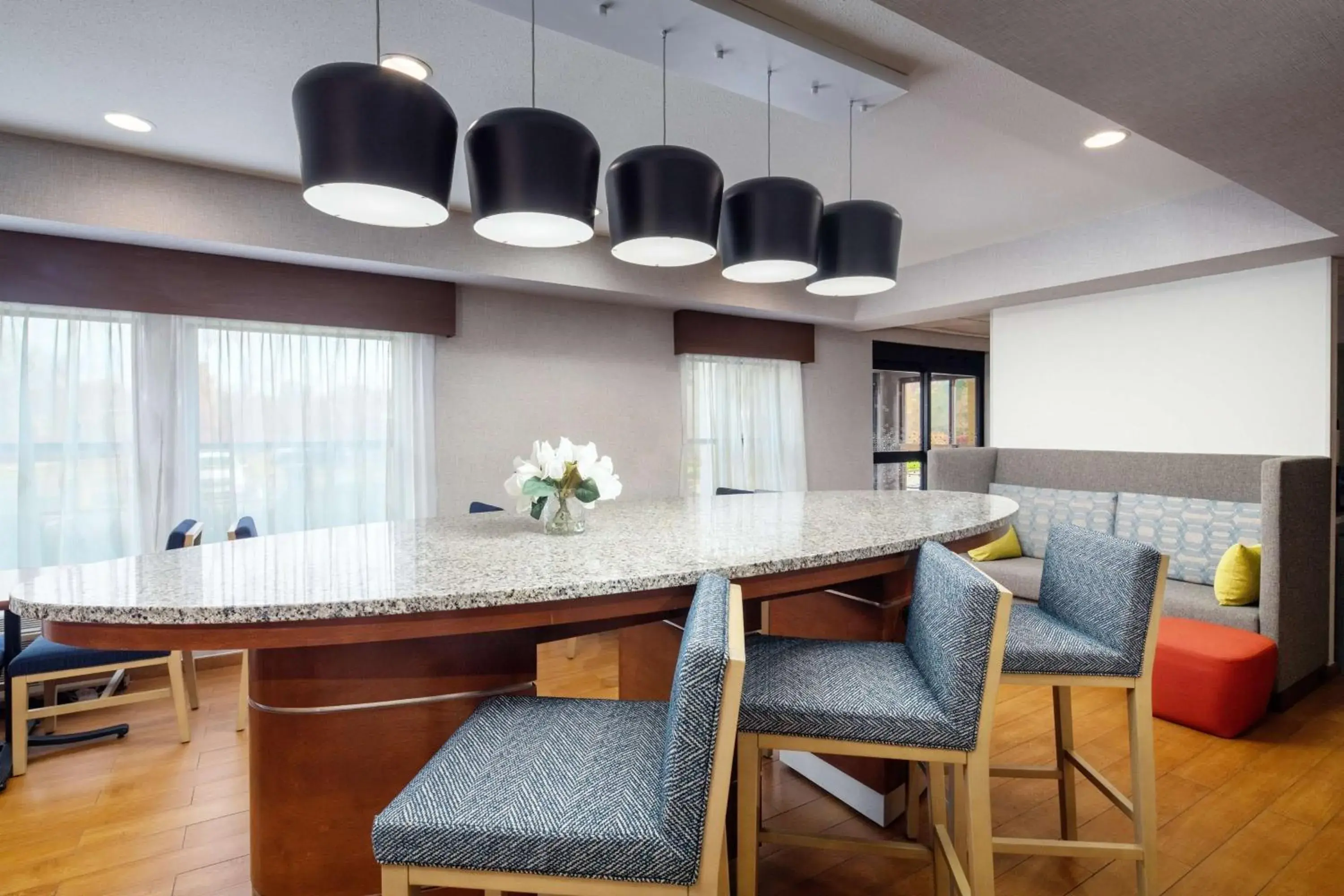 Lobby or reception in Hampton Inn Lexington South Lobby or reception in Hampton Inn Lexington South