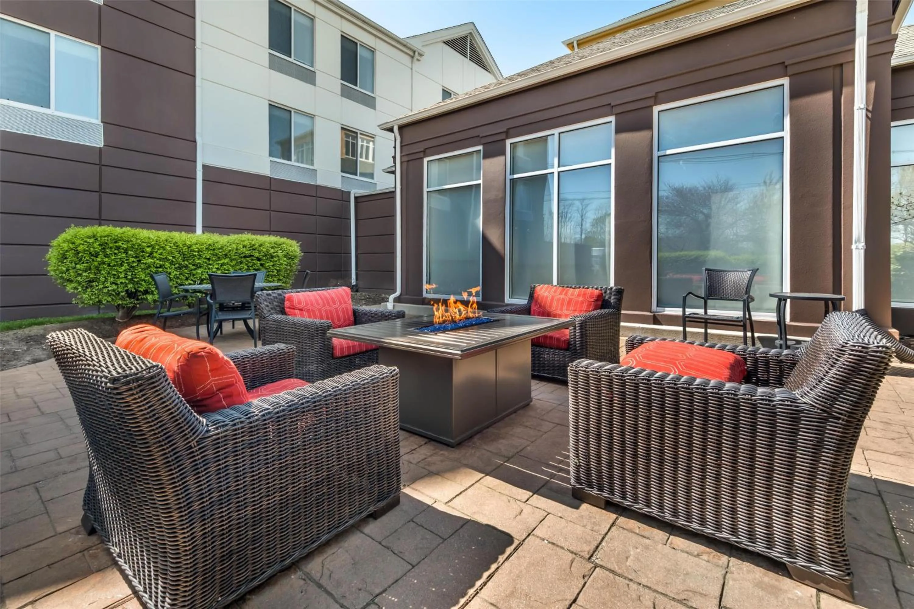 Patio in Hilton Garden Inn Lexington