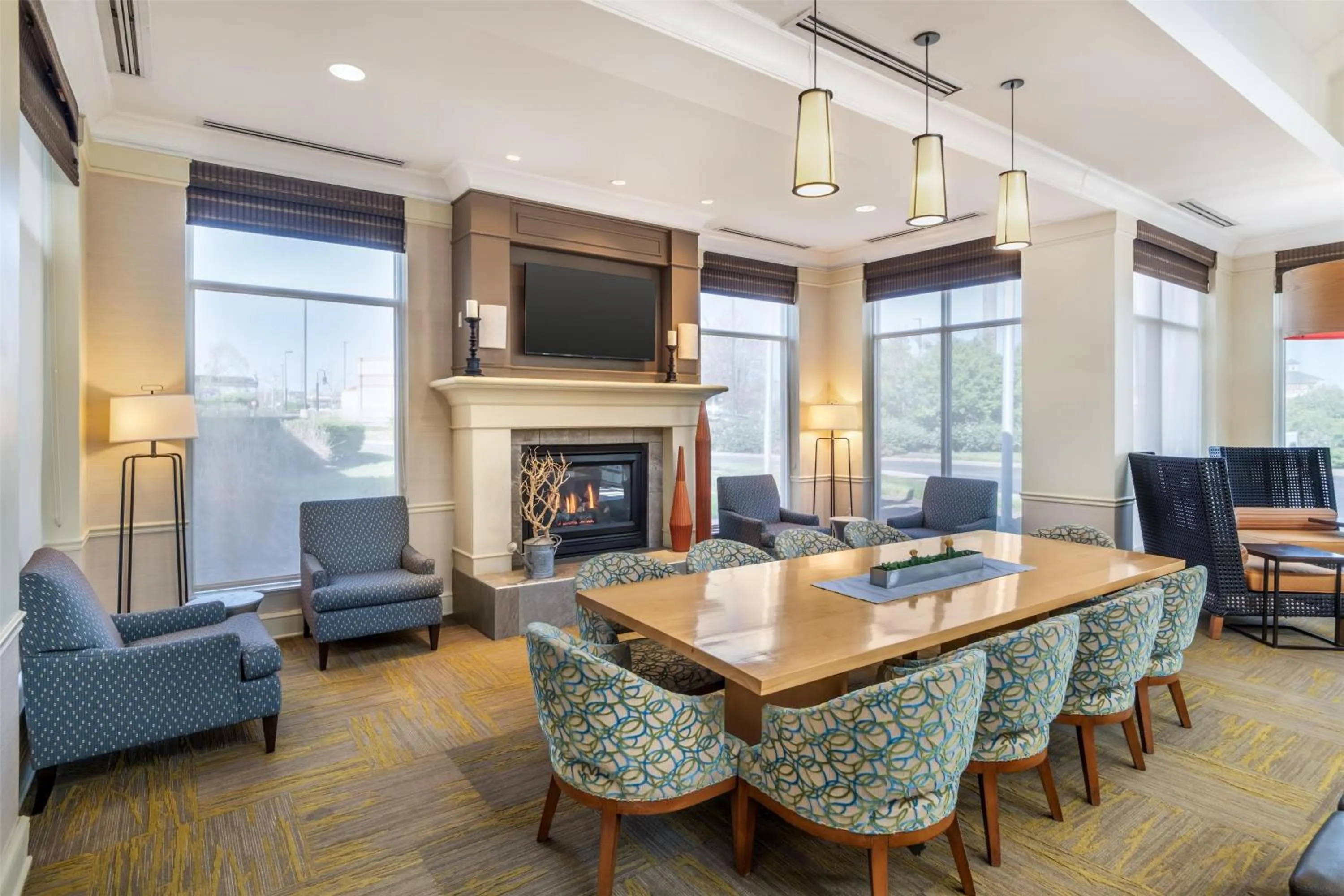 Lobby or reception in Hilton Garden Inn Lexington