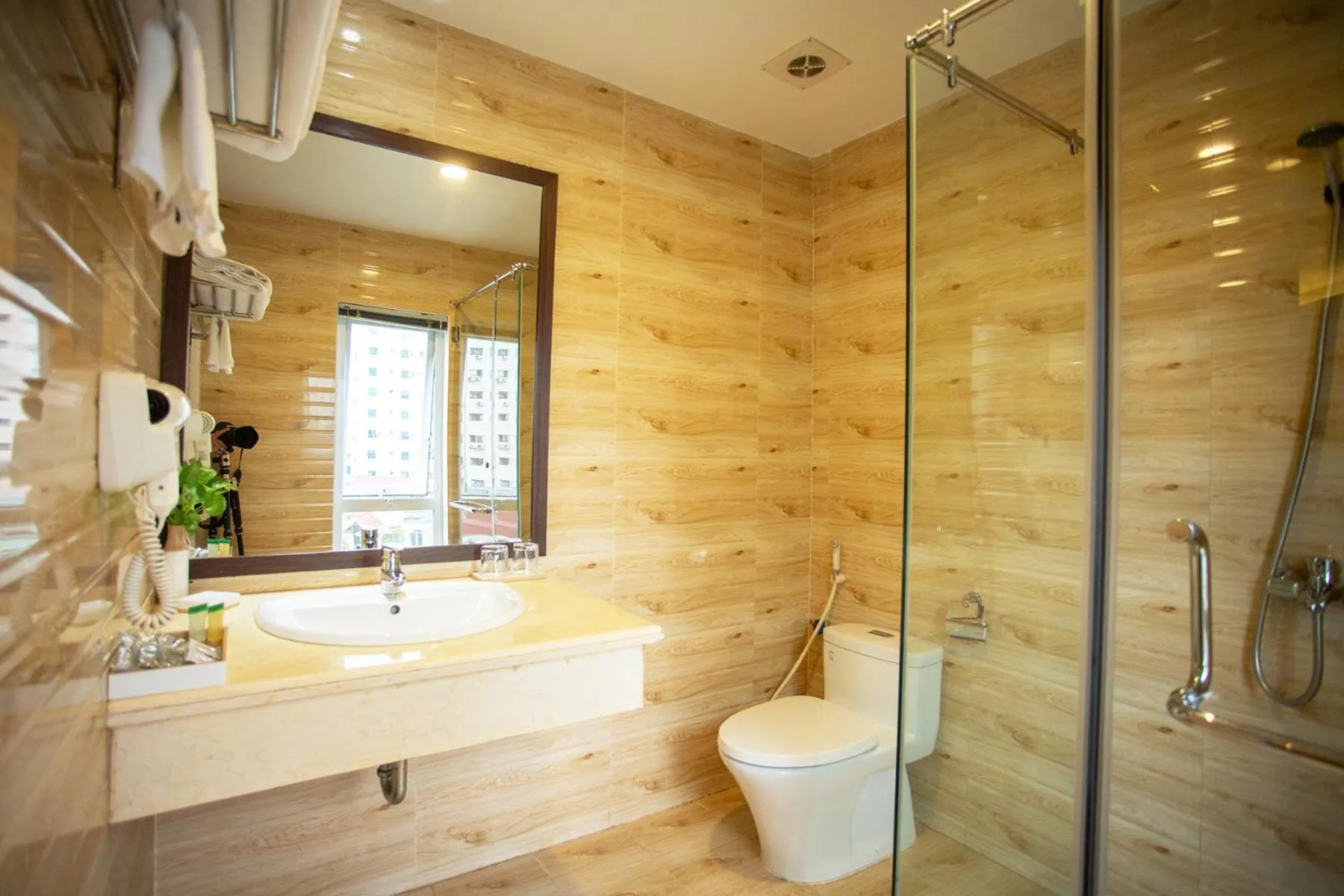 Shower in Dinh Hotel