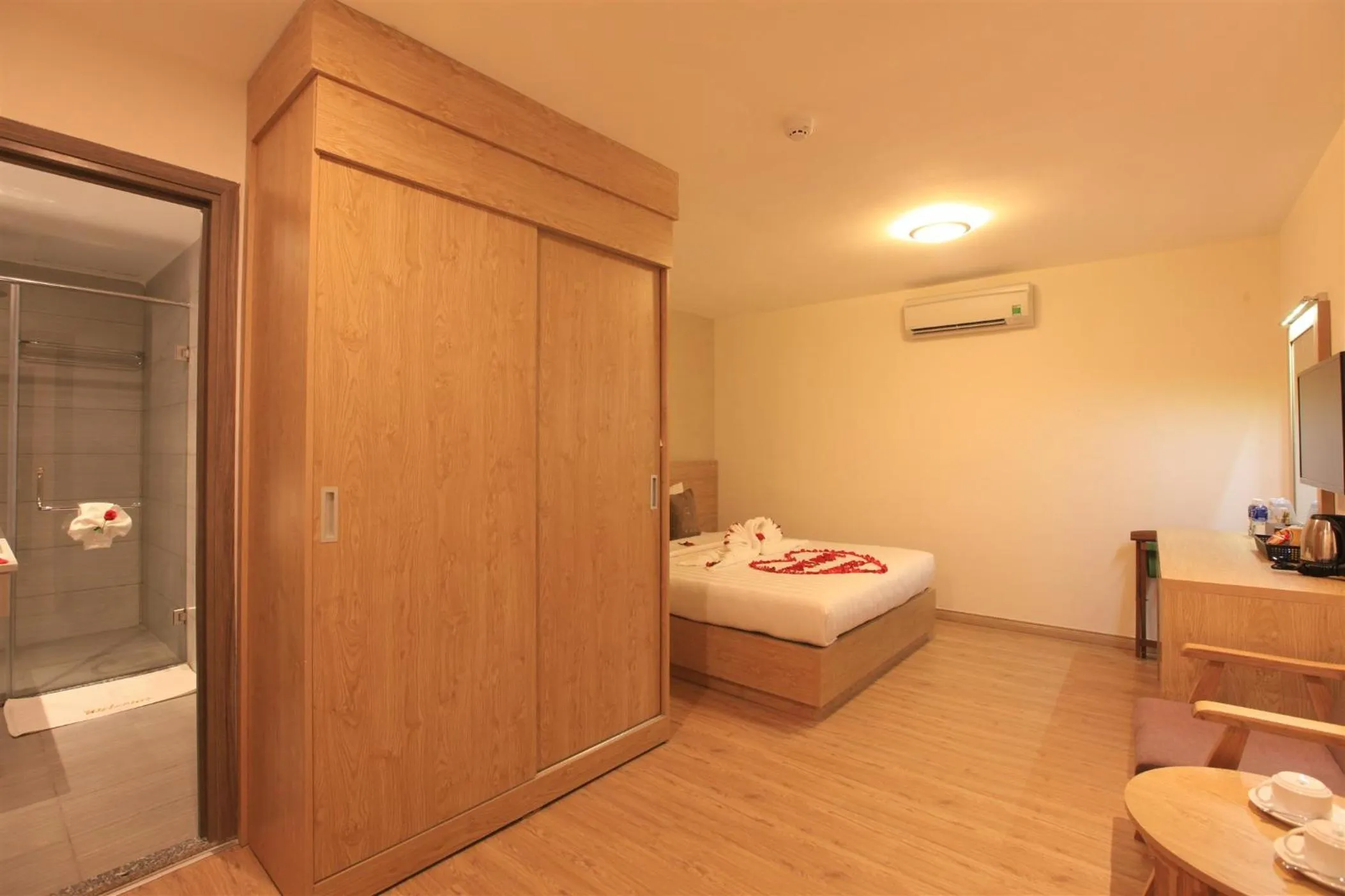 Bed in Minh Tam Hotel & Spa 3/2