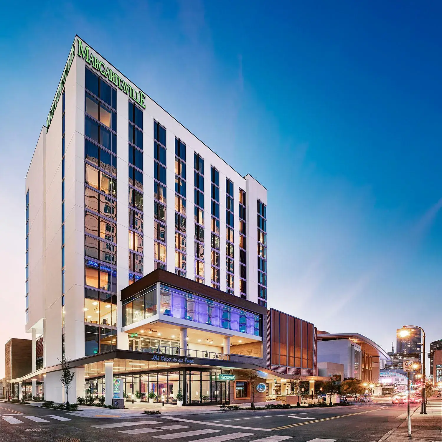 Property building in Margaritaville Hotel Nashville Property building in Margaritaville Hotel Nashville