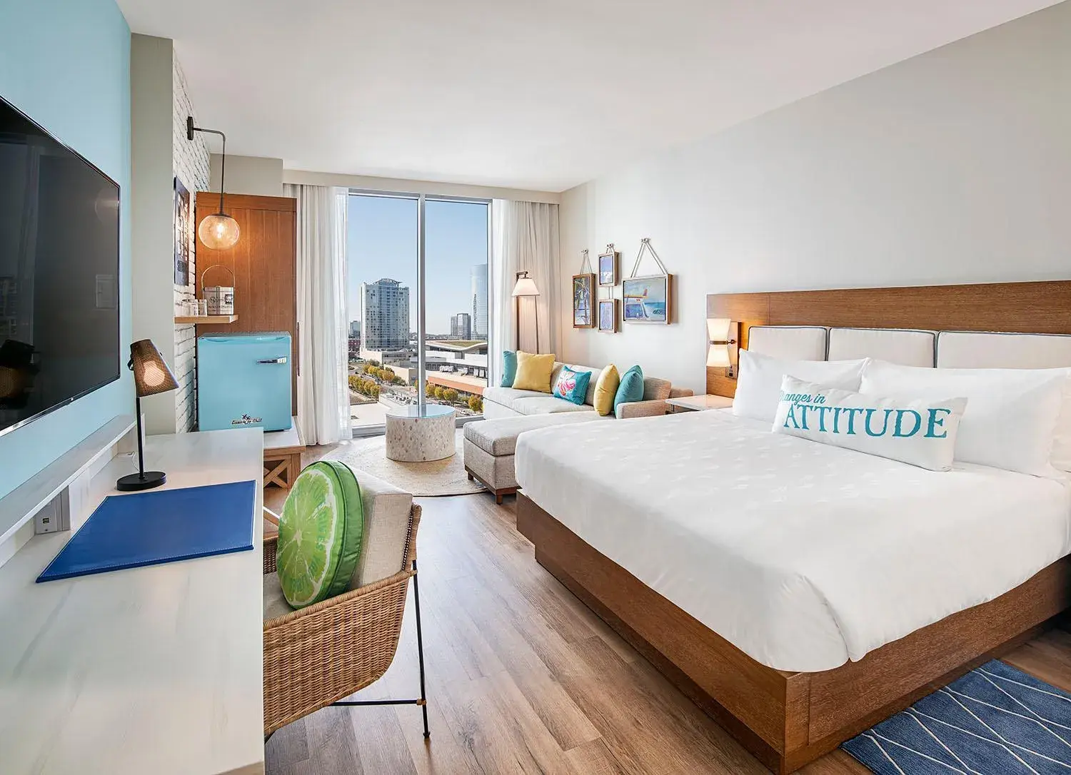 Bed in Margaritaville Hotel Nashville Bed in Margaritaville Hotel Nashville