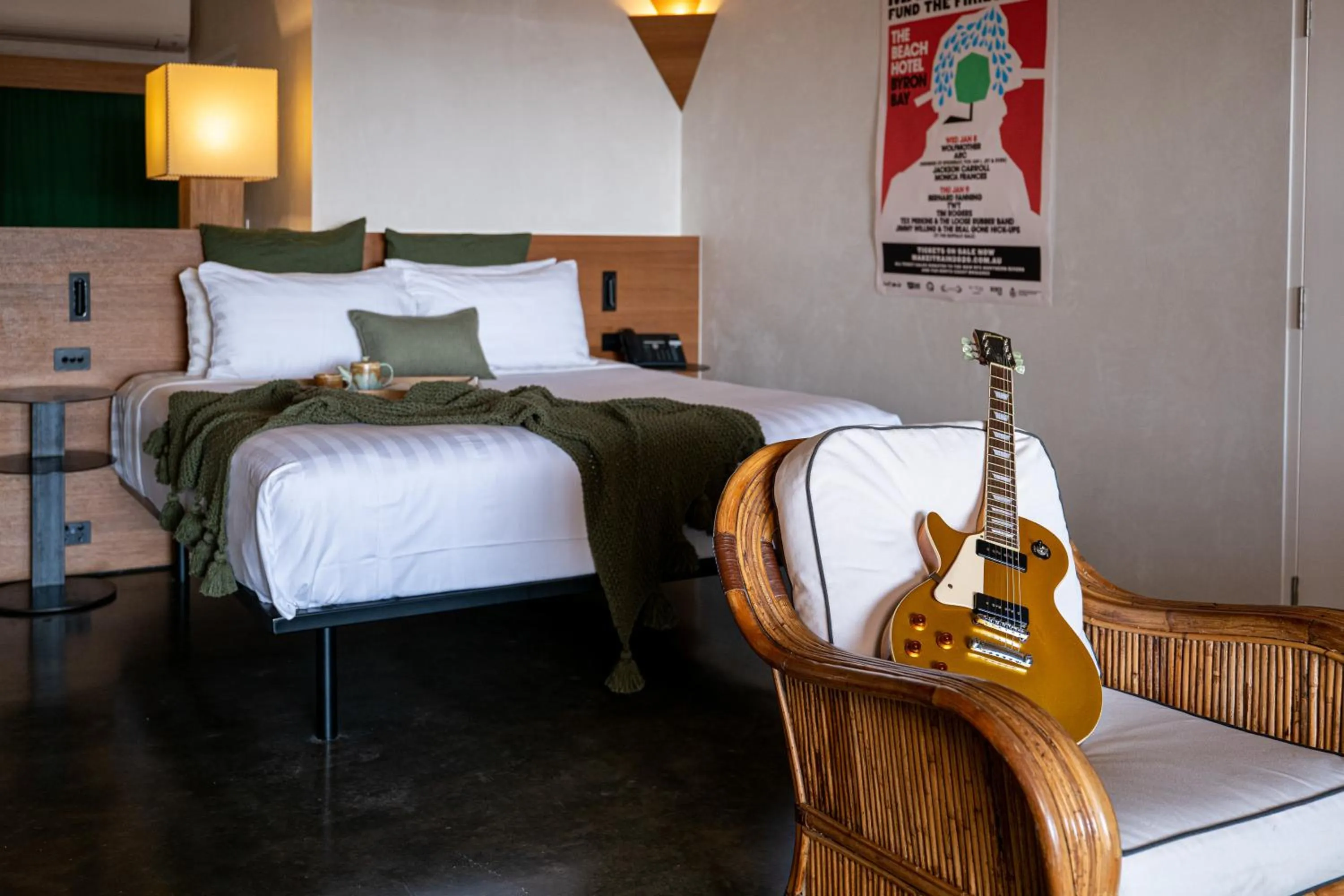 Bed in Beach Hotel Resort