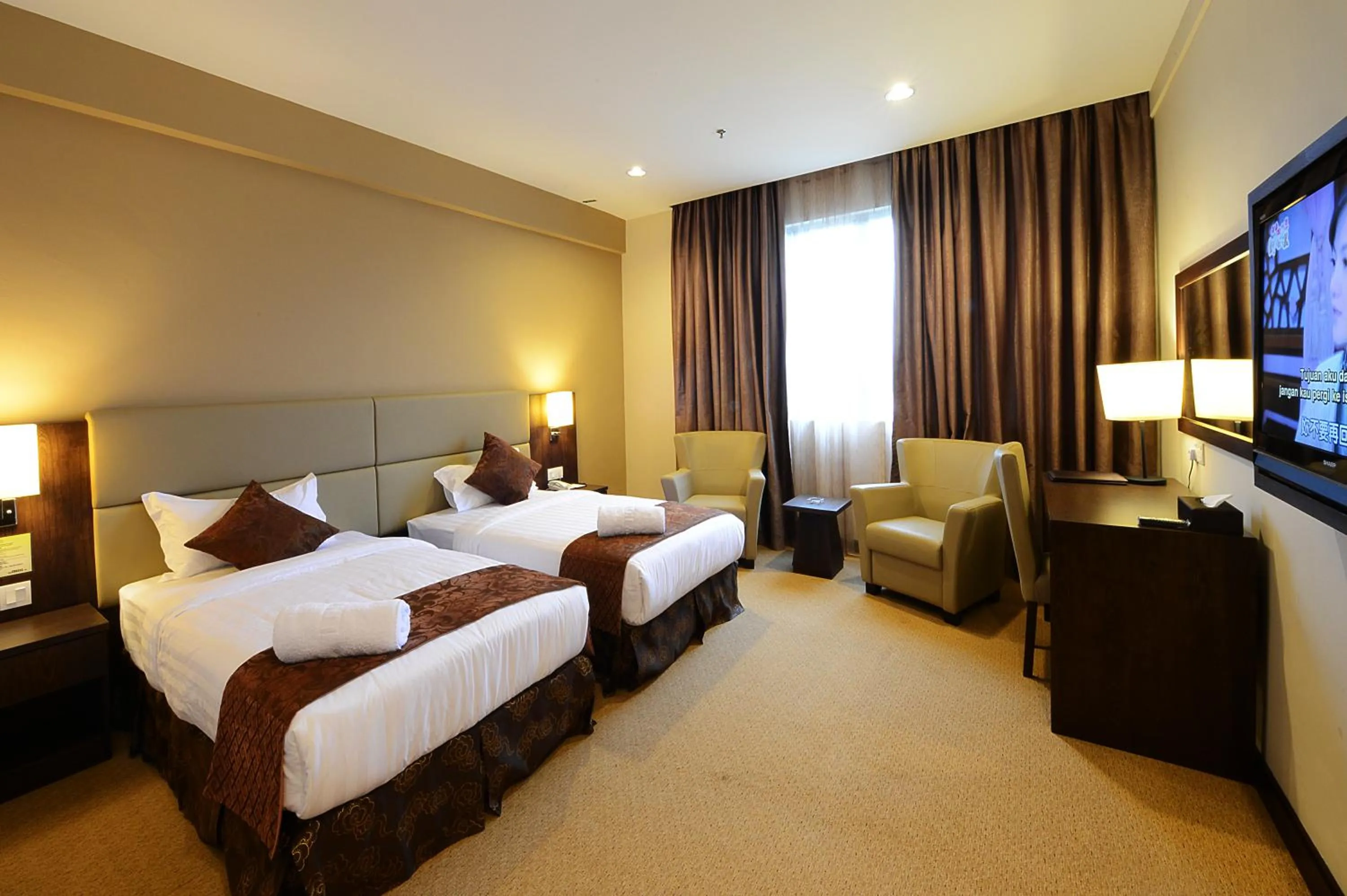 Bed in Lintas View Hotel