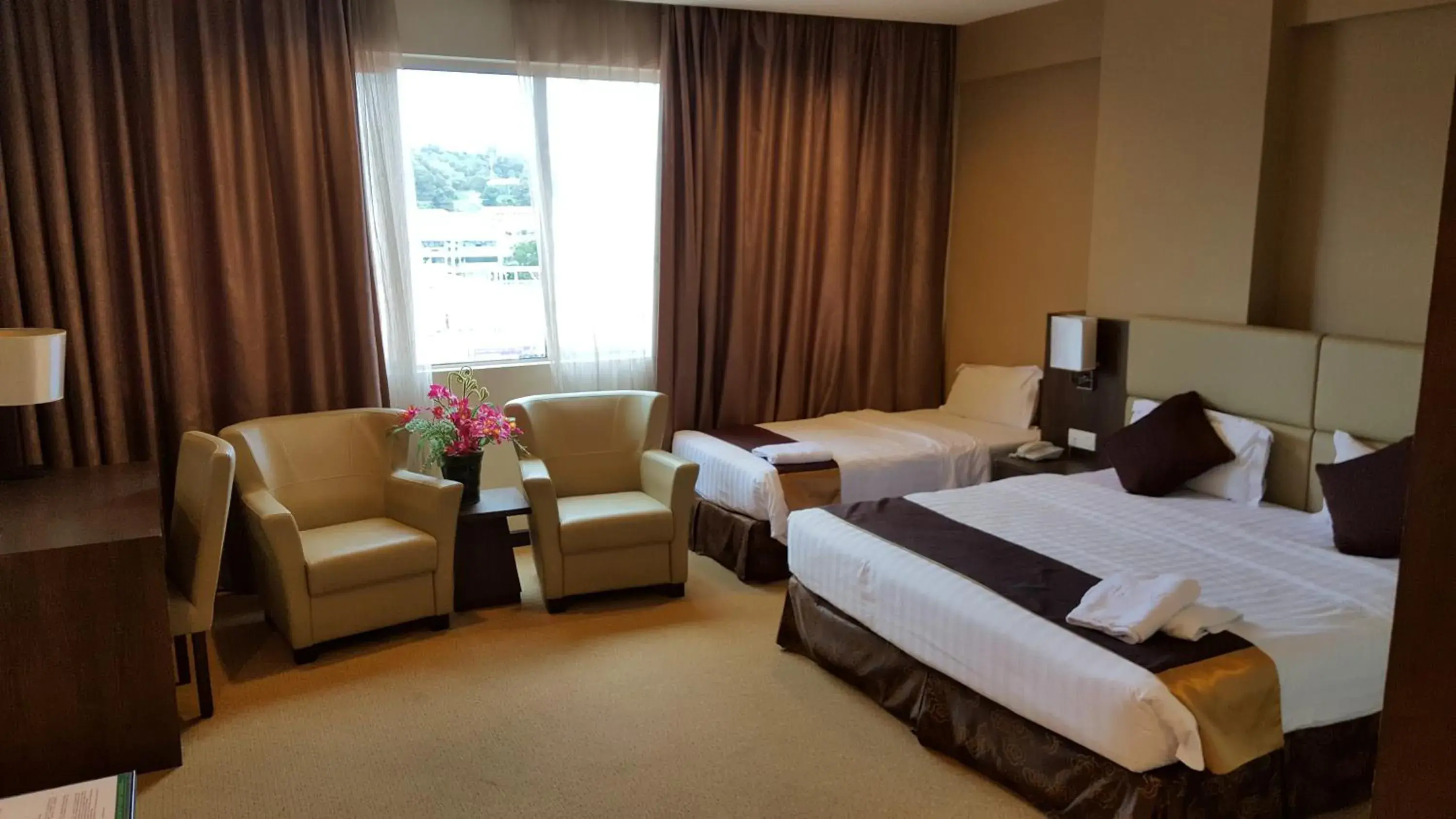 Bed in Lintas View Hotel Bed in Lintas View Hotel