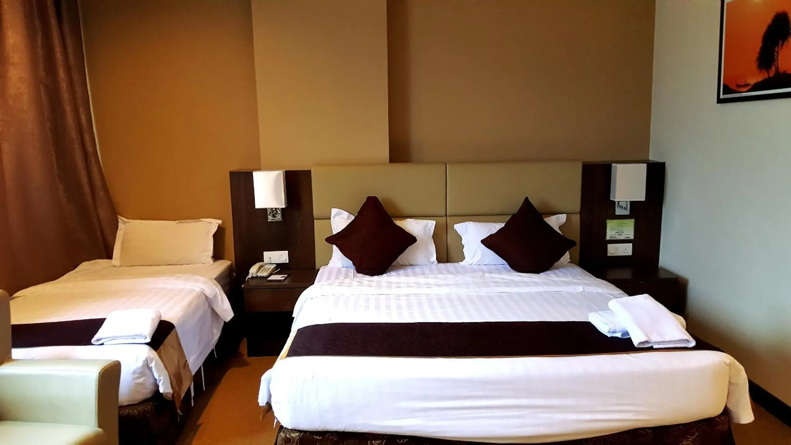 Bed in Lintas View Hotel Bed in Lintas View Hotel