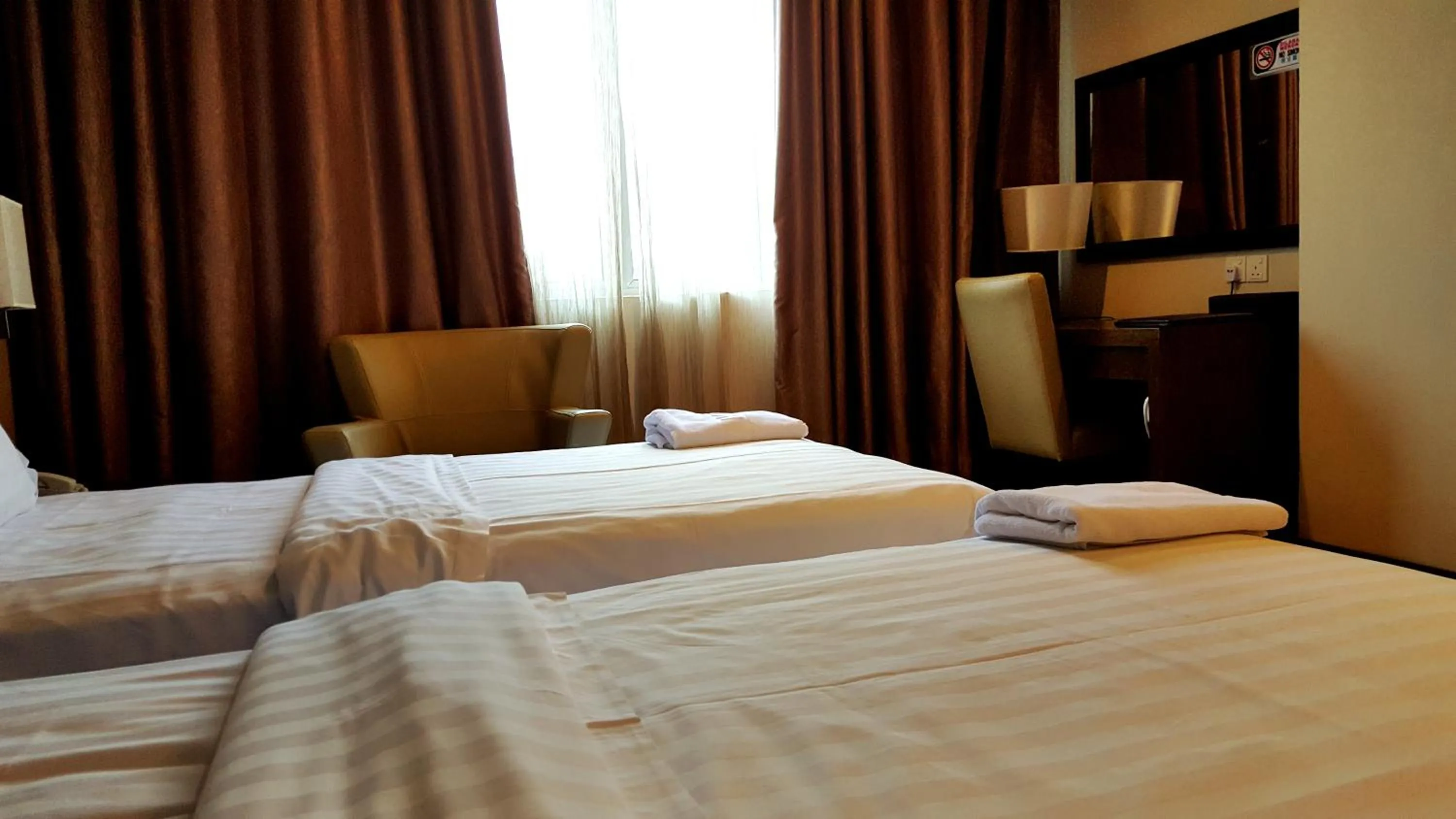 Bed in Lintas View Hotel