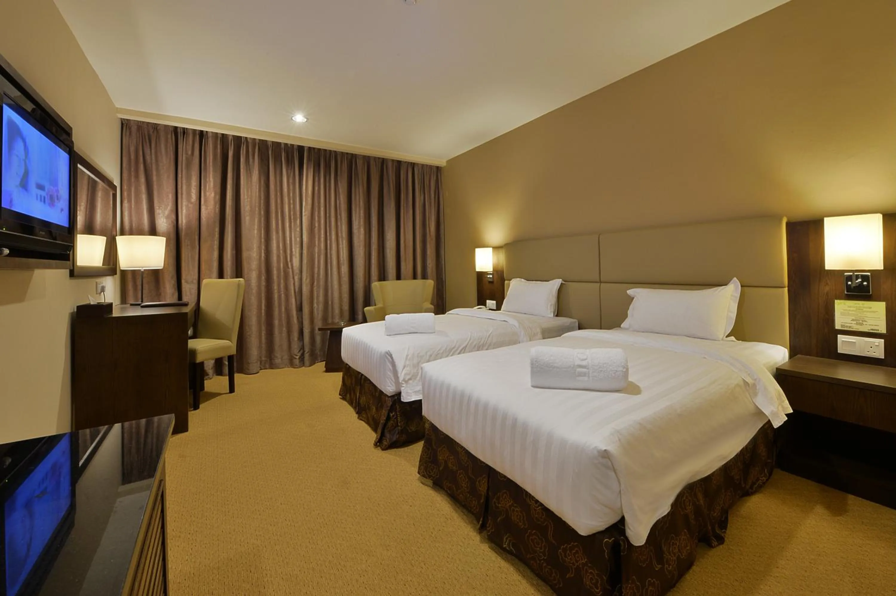 Bed in Lintas View Hotel
