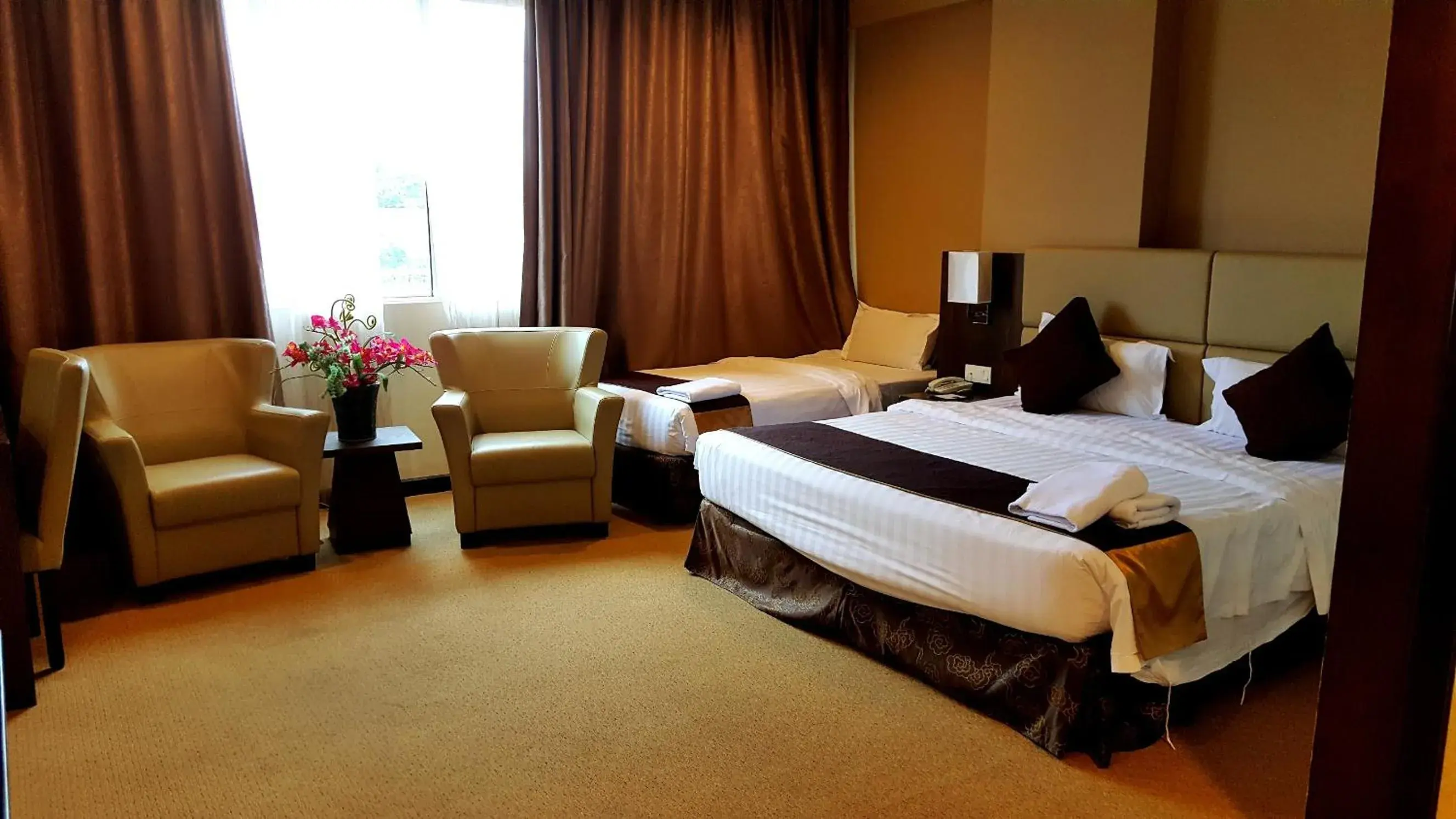Bed in Lintas View Hotel Bed in Lintas View Hotel