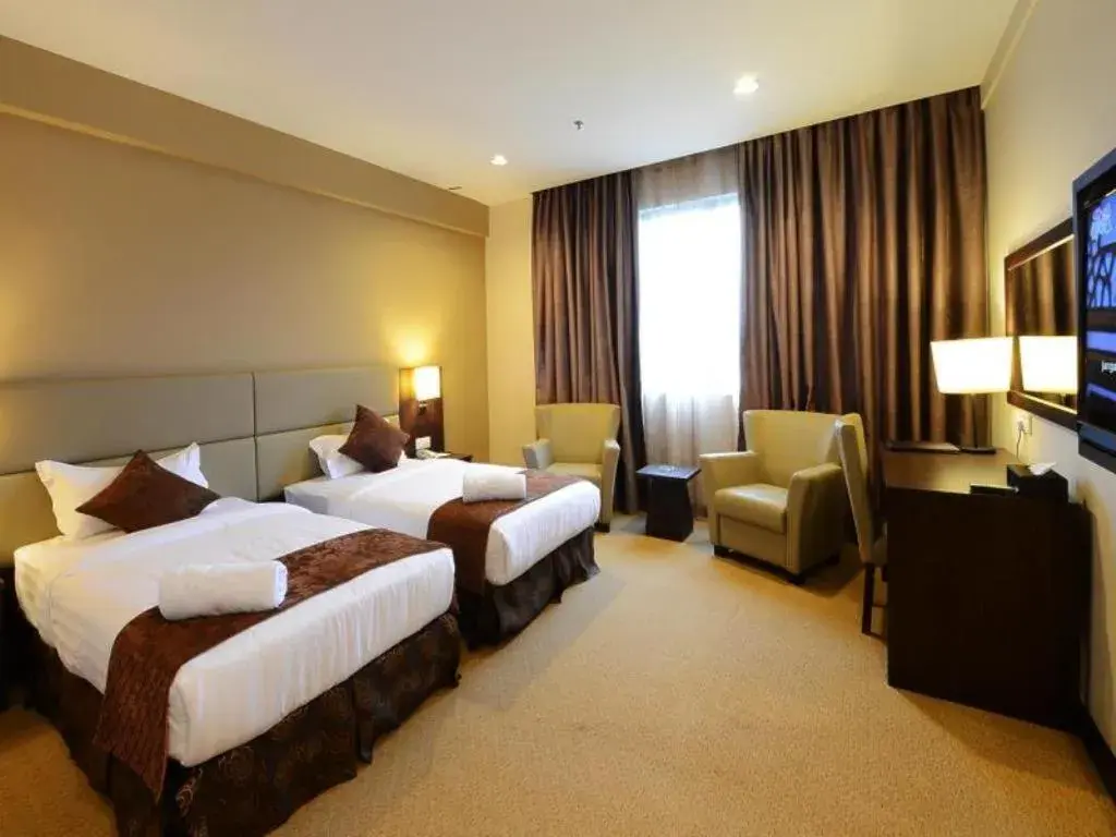 Bedroom, Bed in Lintas View Hotel Bedroom, Bed in Lintas View Hotel
