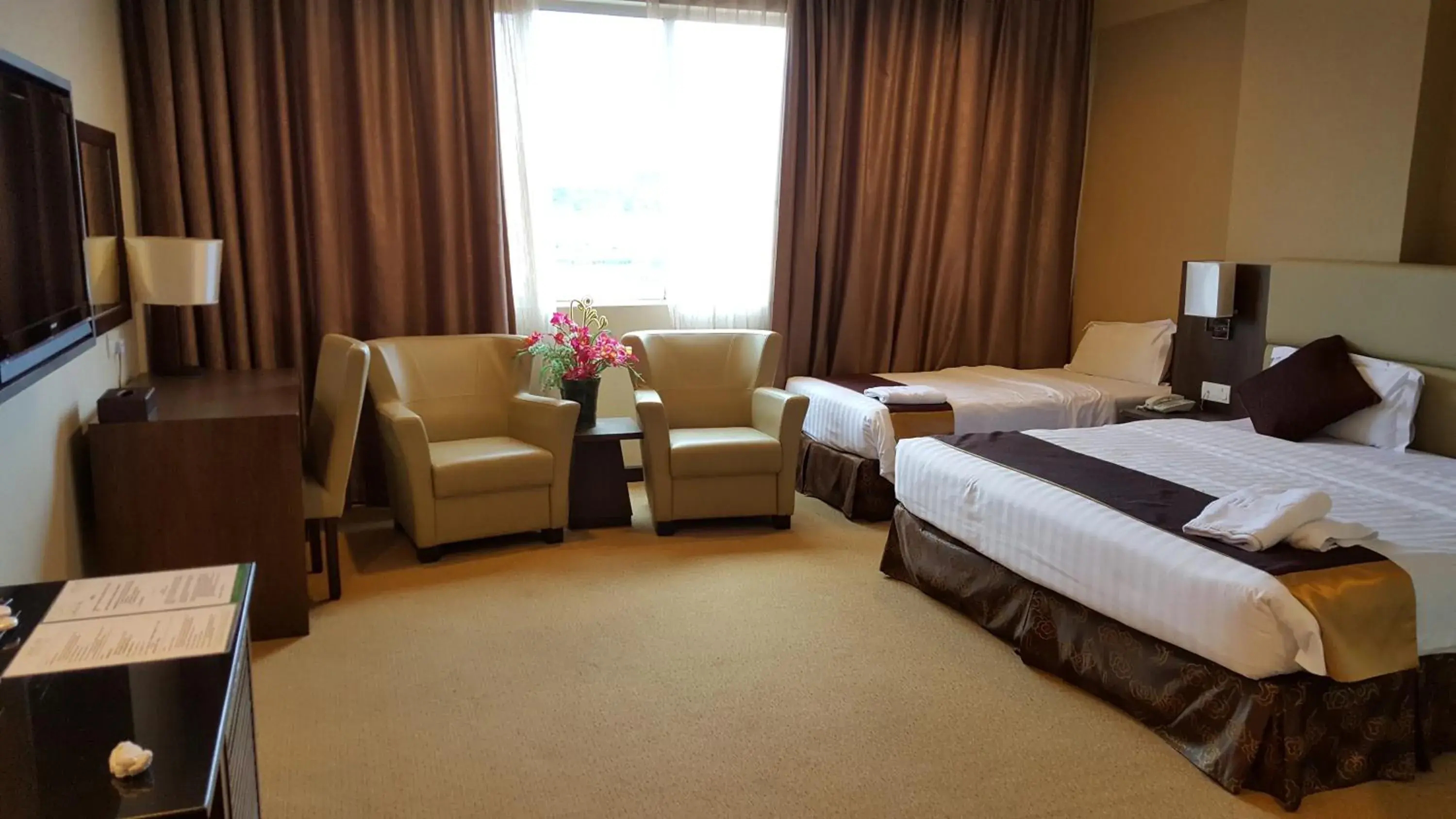 Bed in Lintas View Hotel Bed in Lintas View Hotel
