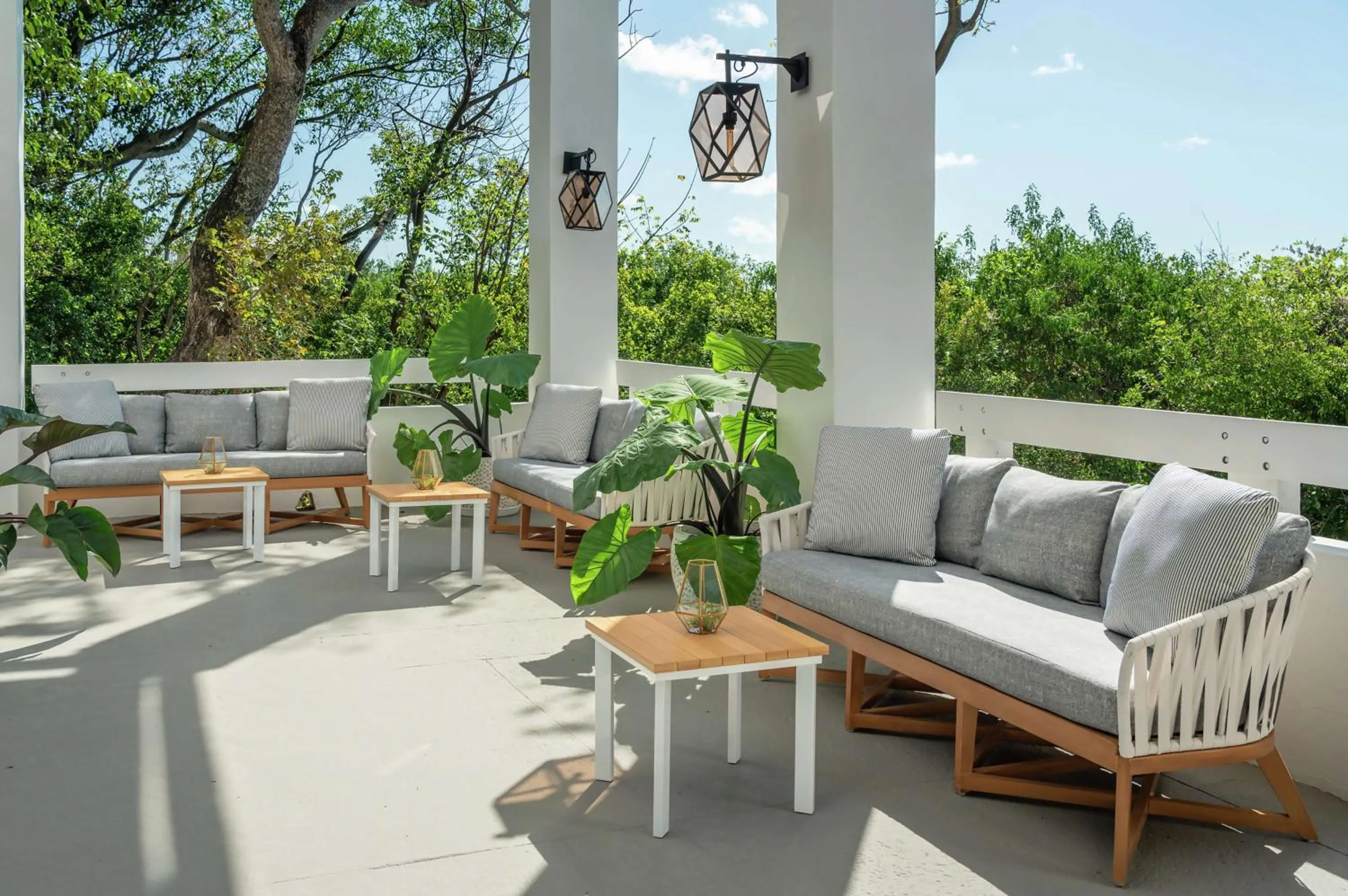 Patio in Baker's Cay Resort Key Largo, Curio Collection By Hilton