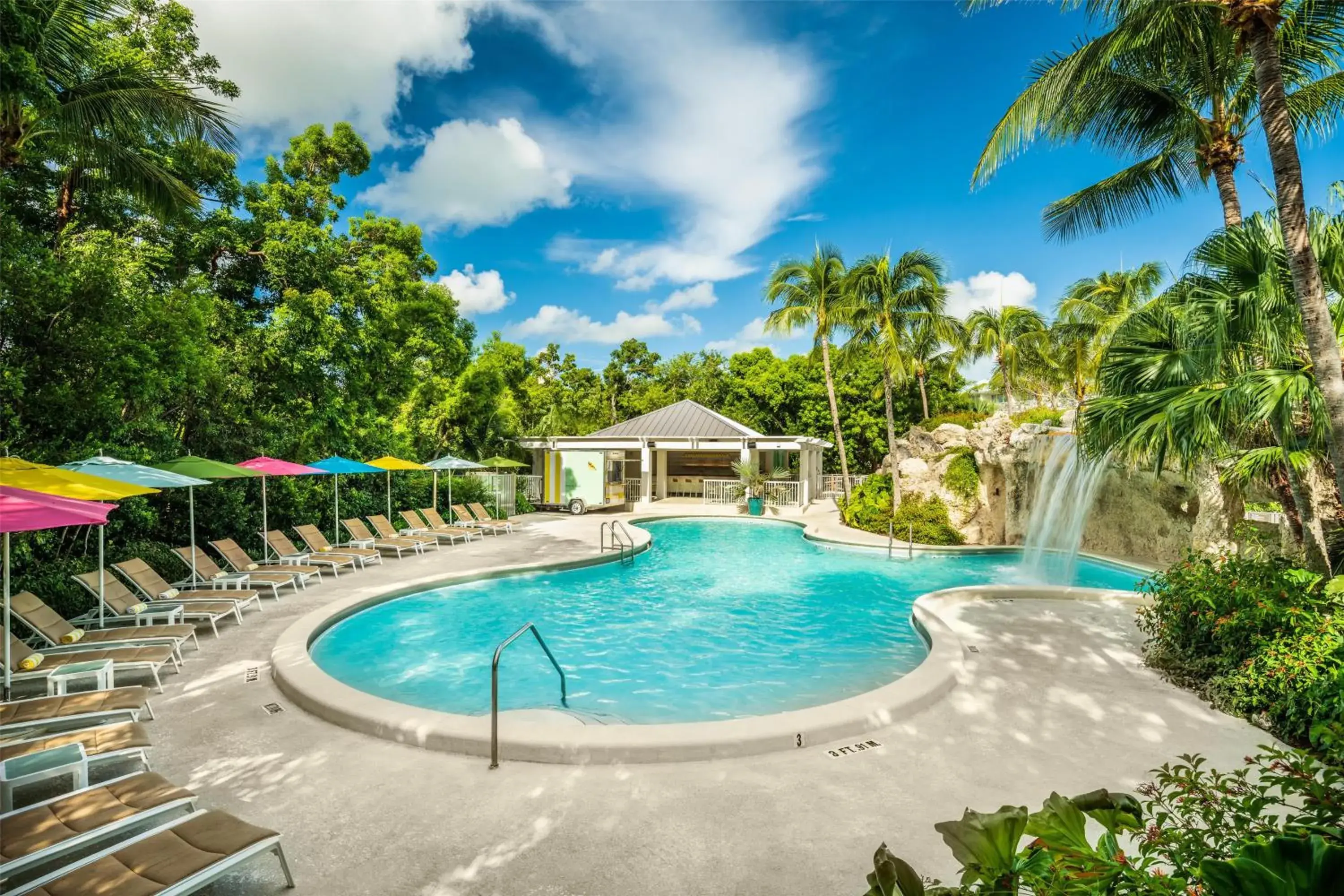 Pool view in Baker's Cay Resort Key Largo, Curio Collection By Hilton Pool view in Baker's Cay Resort Key Largo, Curio Collection By Hilton