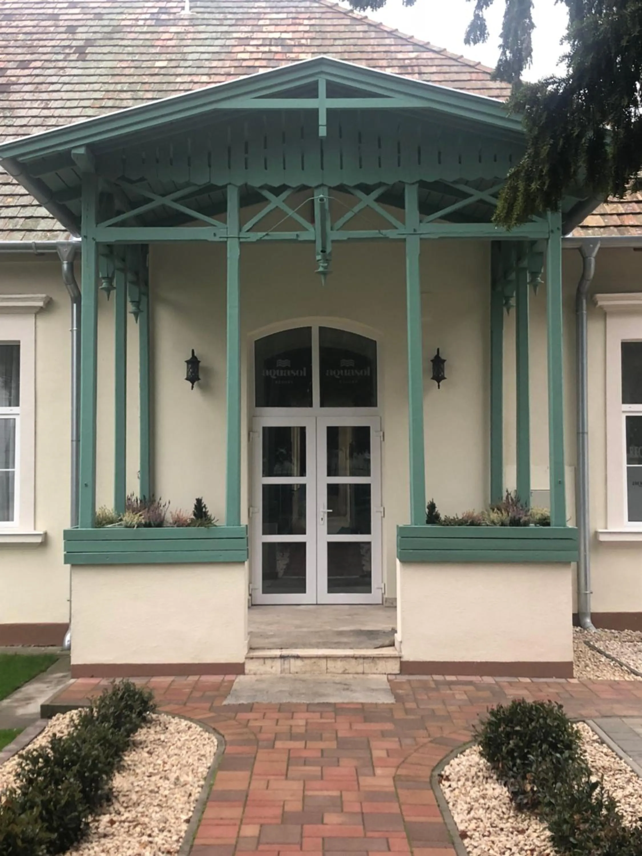 Facade/entrance in Aquasol Resort