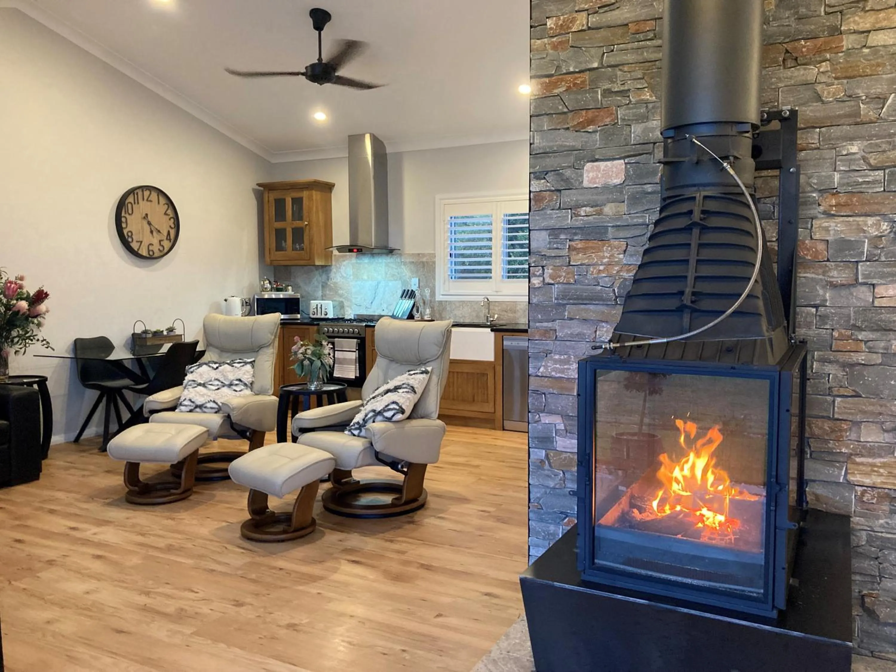 Living room in Pericoe Retreat