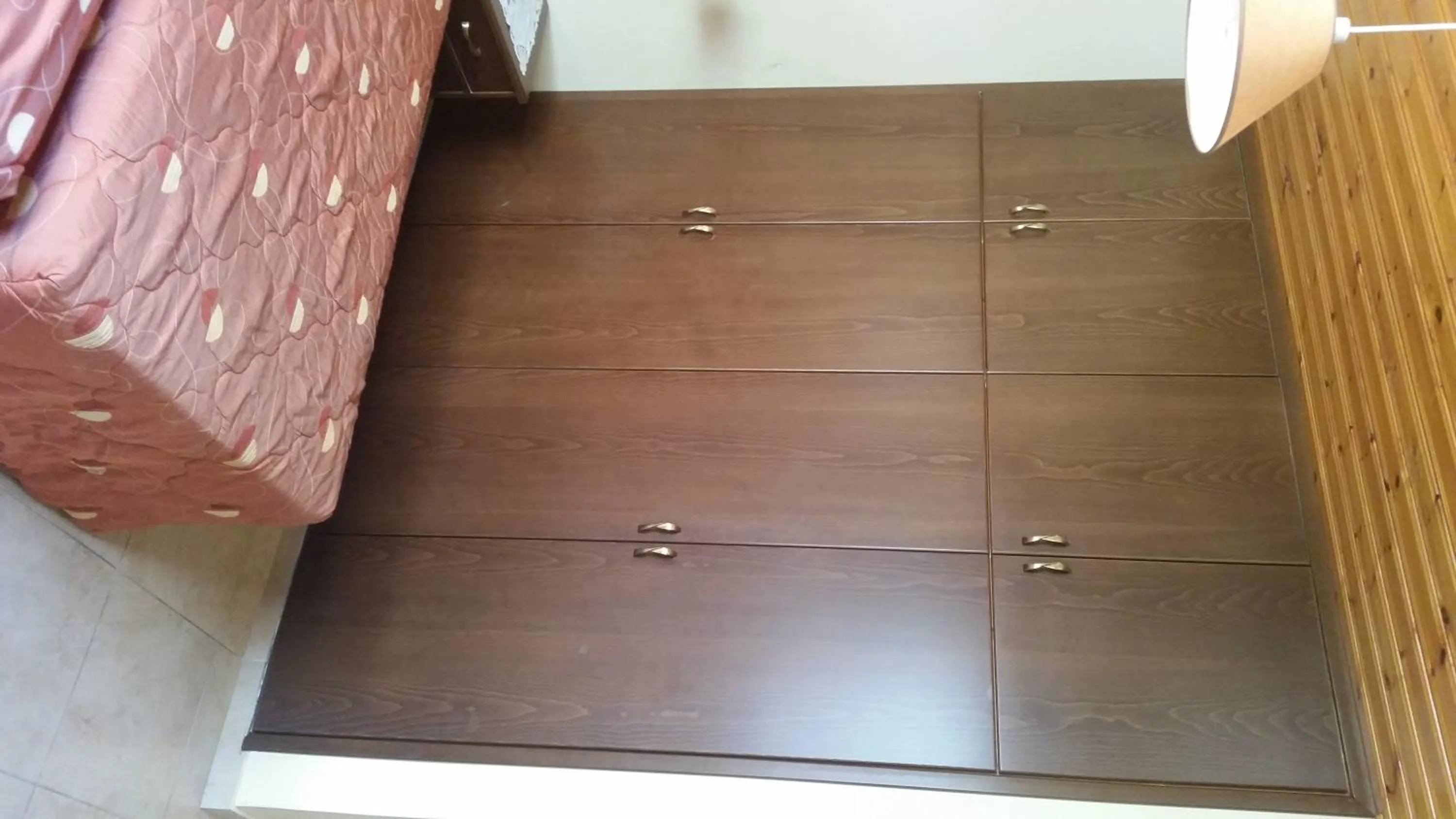 Bedroom in Kotzias Beach Apartments