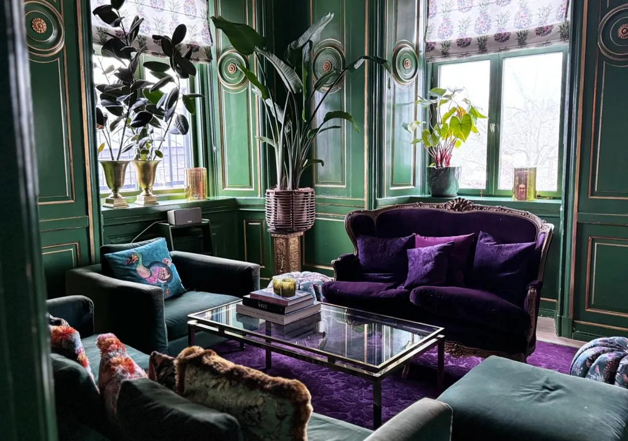 Communal lounge/ TV room in Görvälns Slott