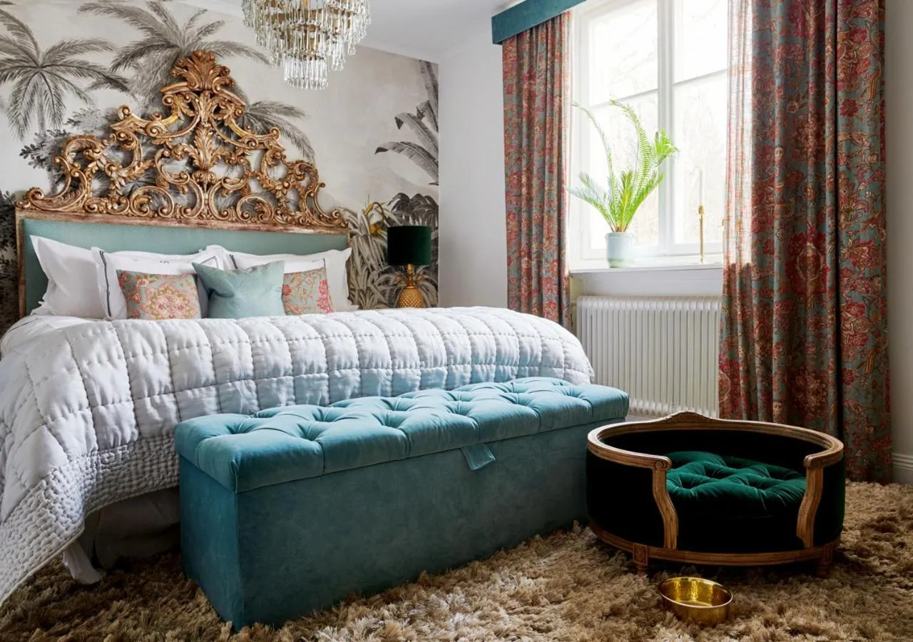 Bed in Görvälns Slott