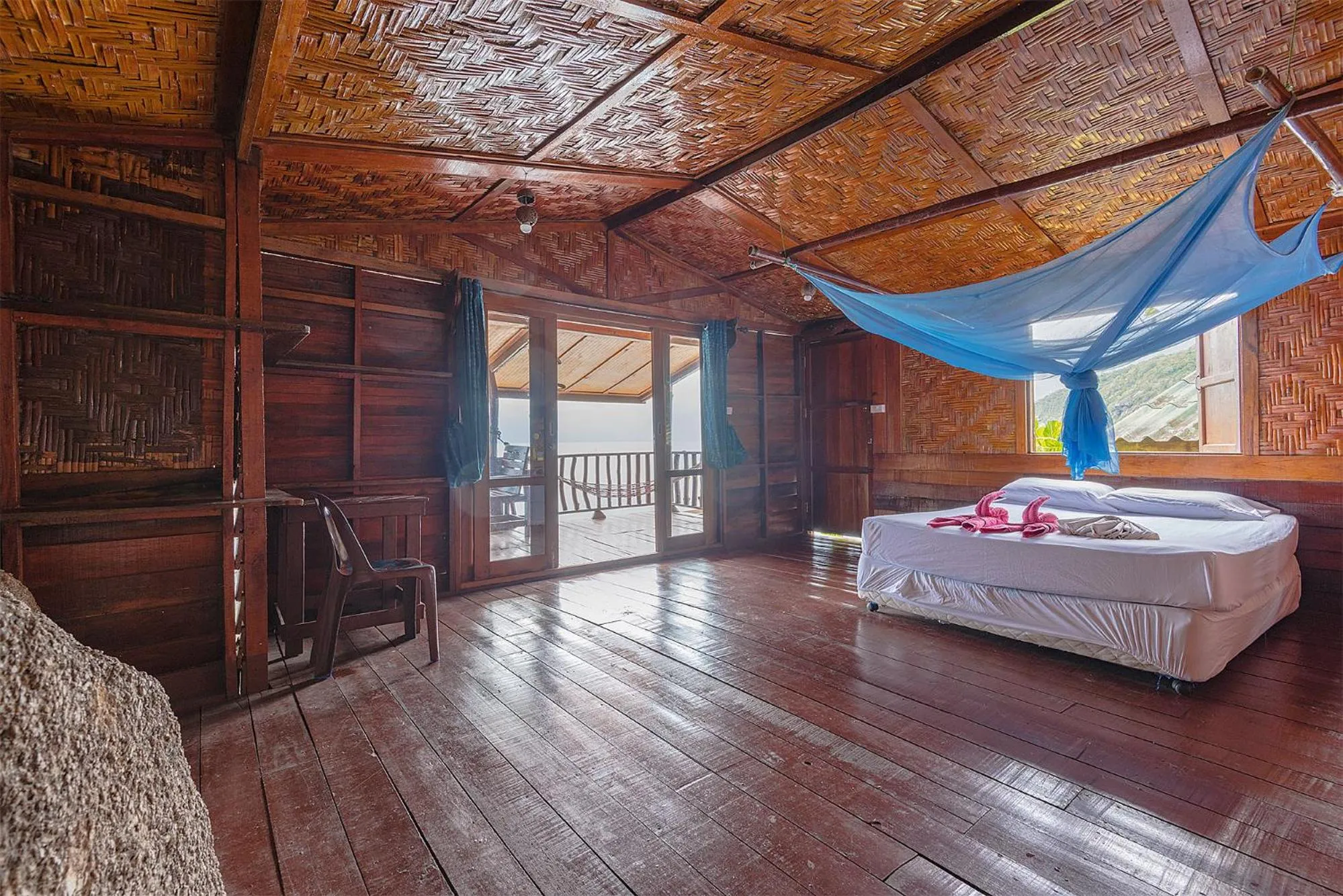 Bed in Mai Pen Rai Bungalows