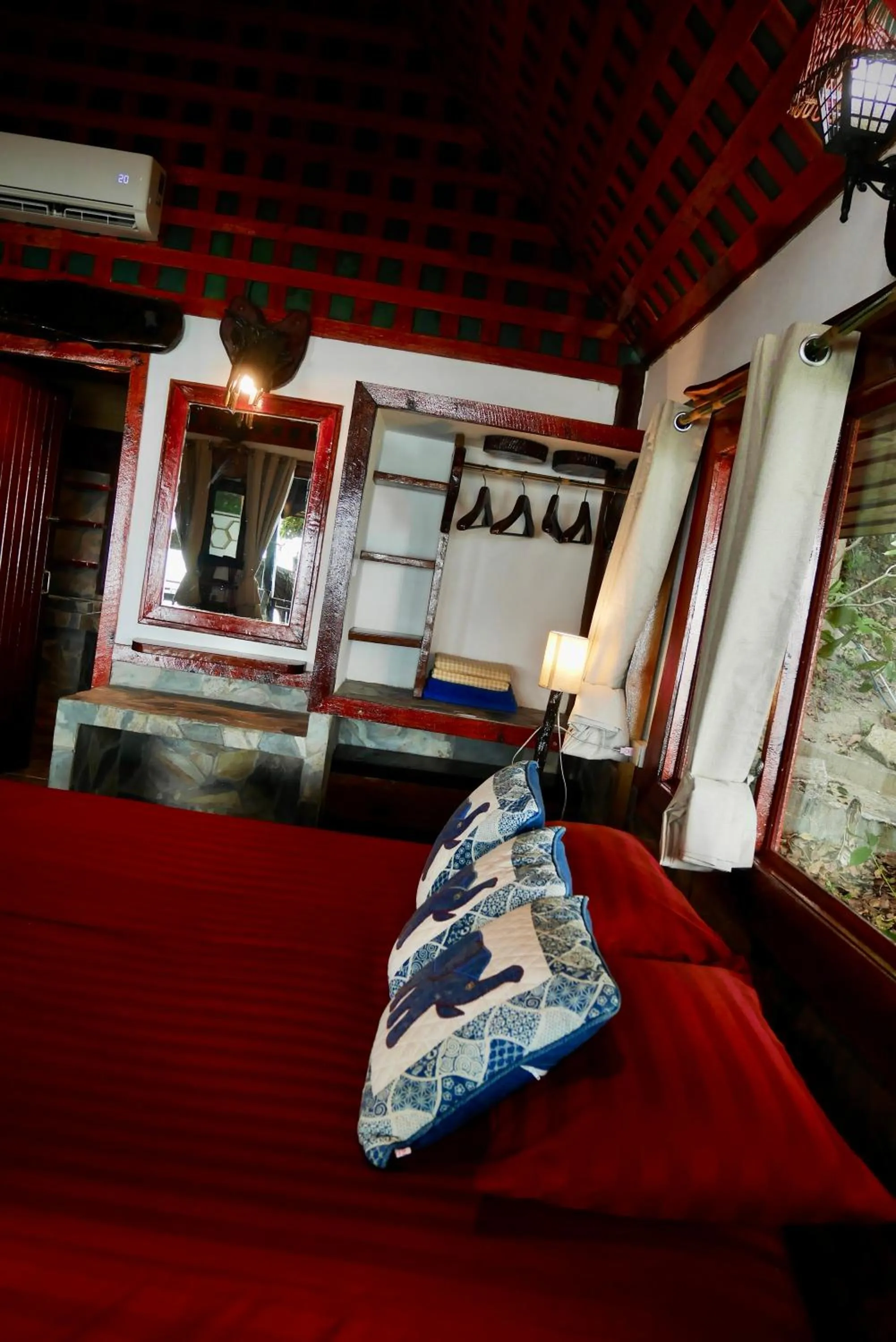 Bed in Mai Pen Rai Bungalows