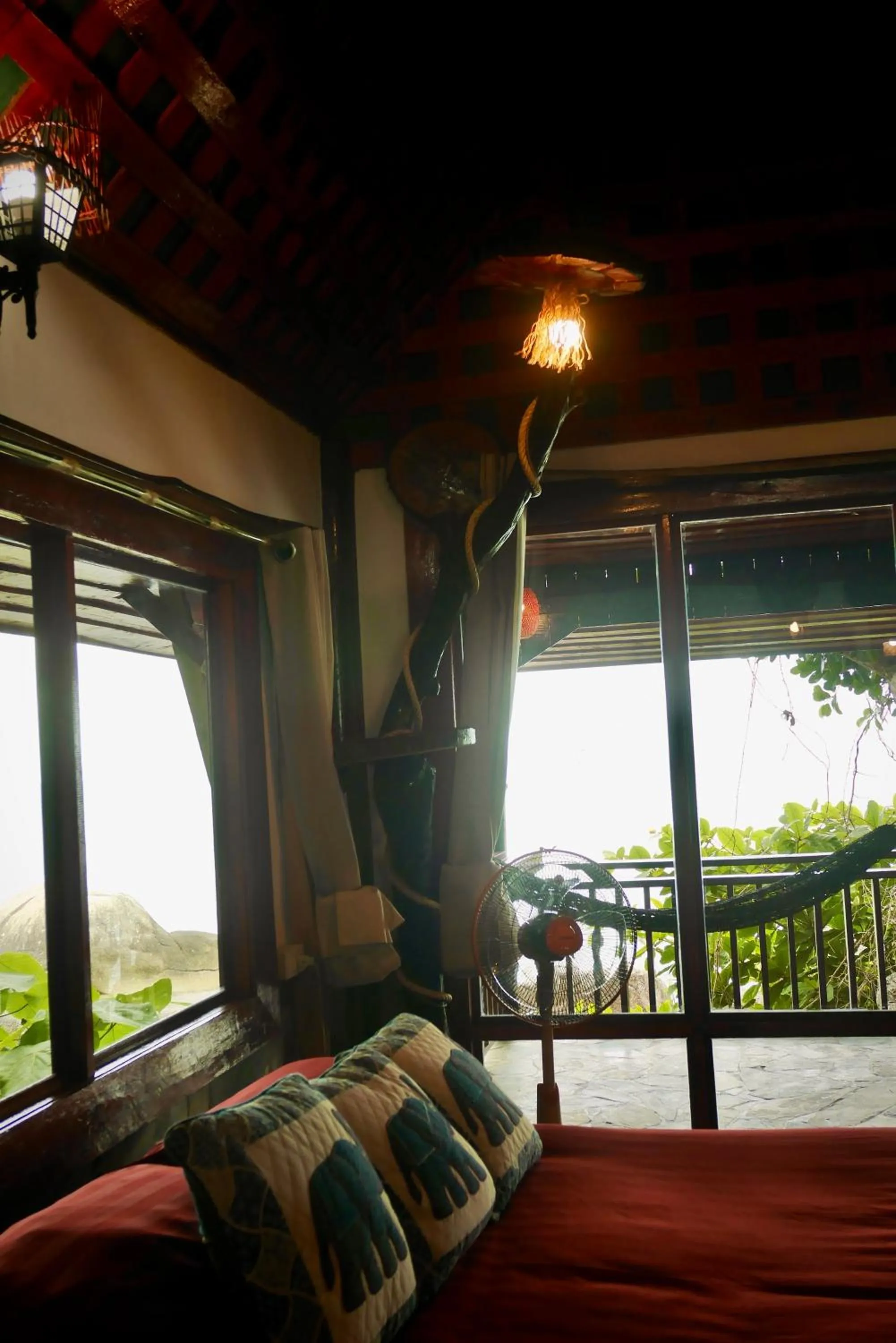 Bed in Mai Pen Rai Bungalows