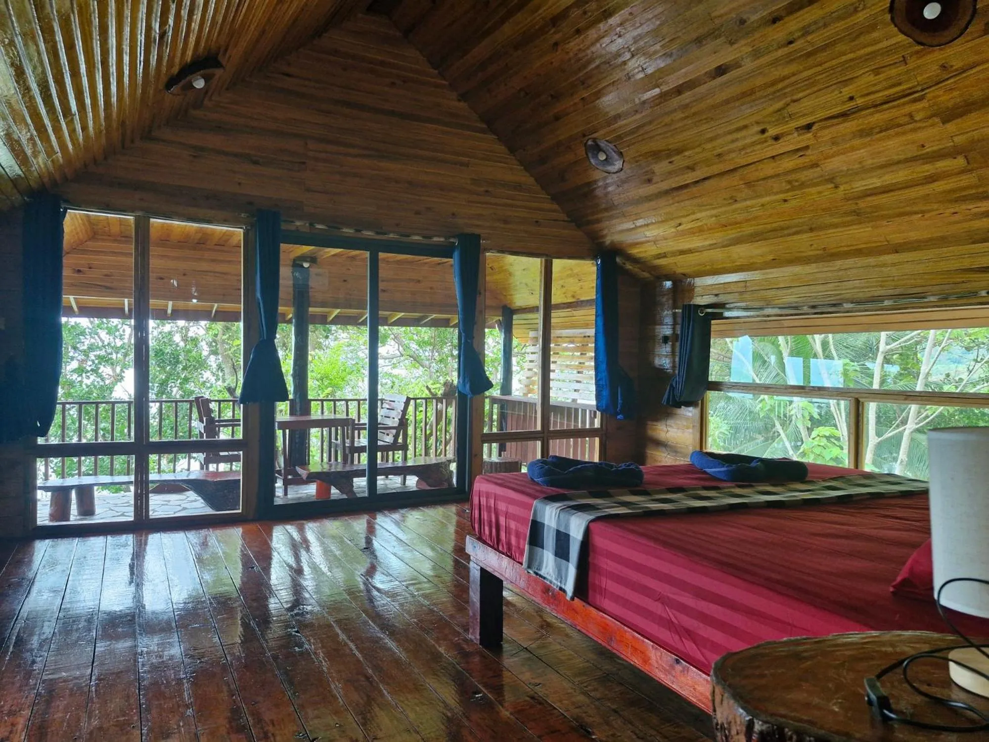 Bed in Mai Pen Rai Bungalows