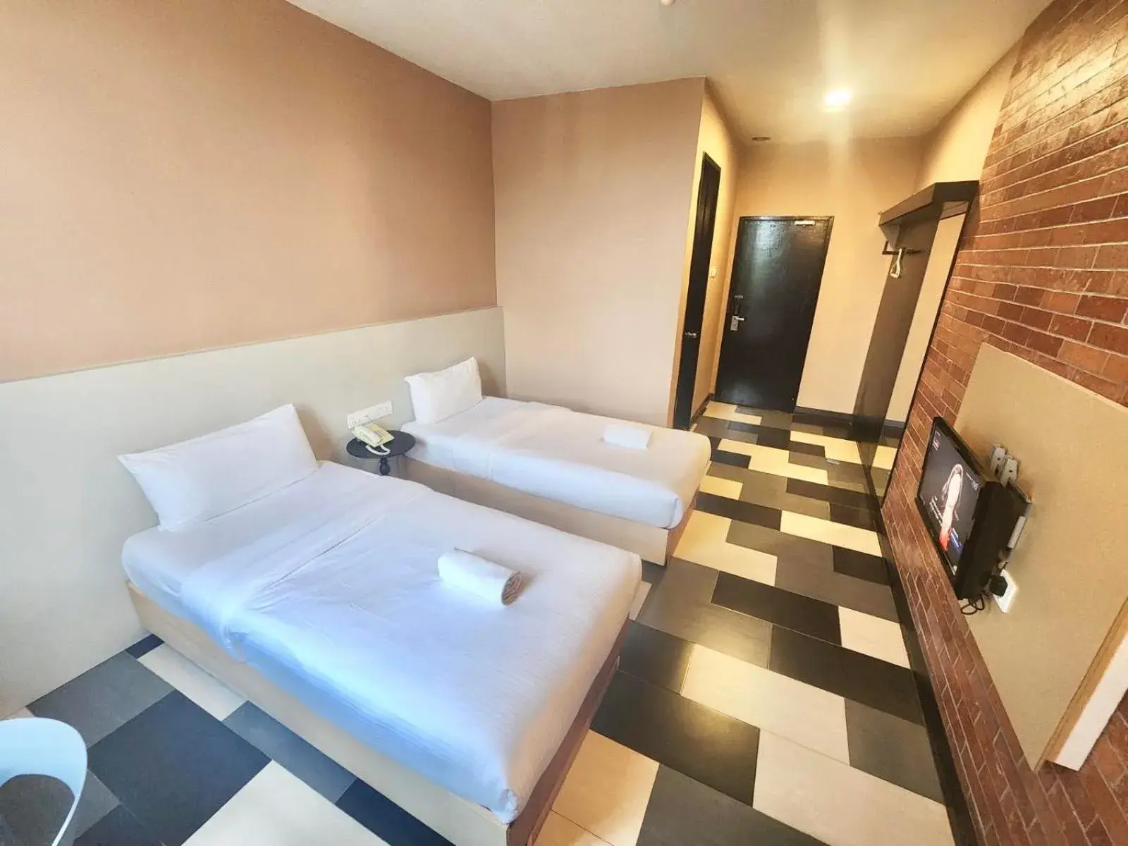 View (from property/room), Bed in the youniQ Hotel, Kuala Lumpur International Airport View (from property/room), Bed in the youniQ Hotel, Kuala Lumpur International Airport